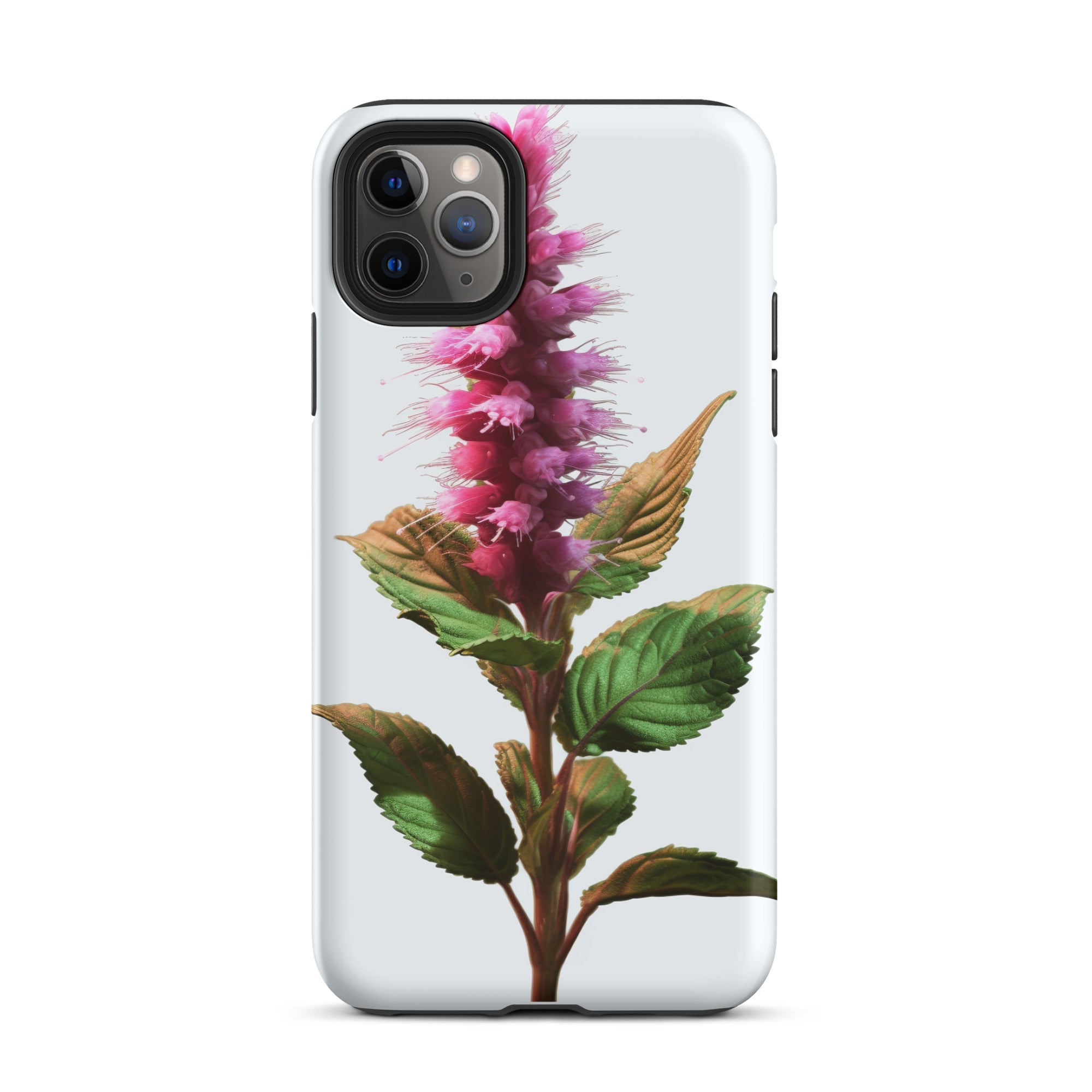 Peppermint Flower iPhone Case by Visual Verse - Image 6