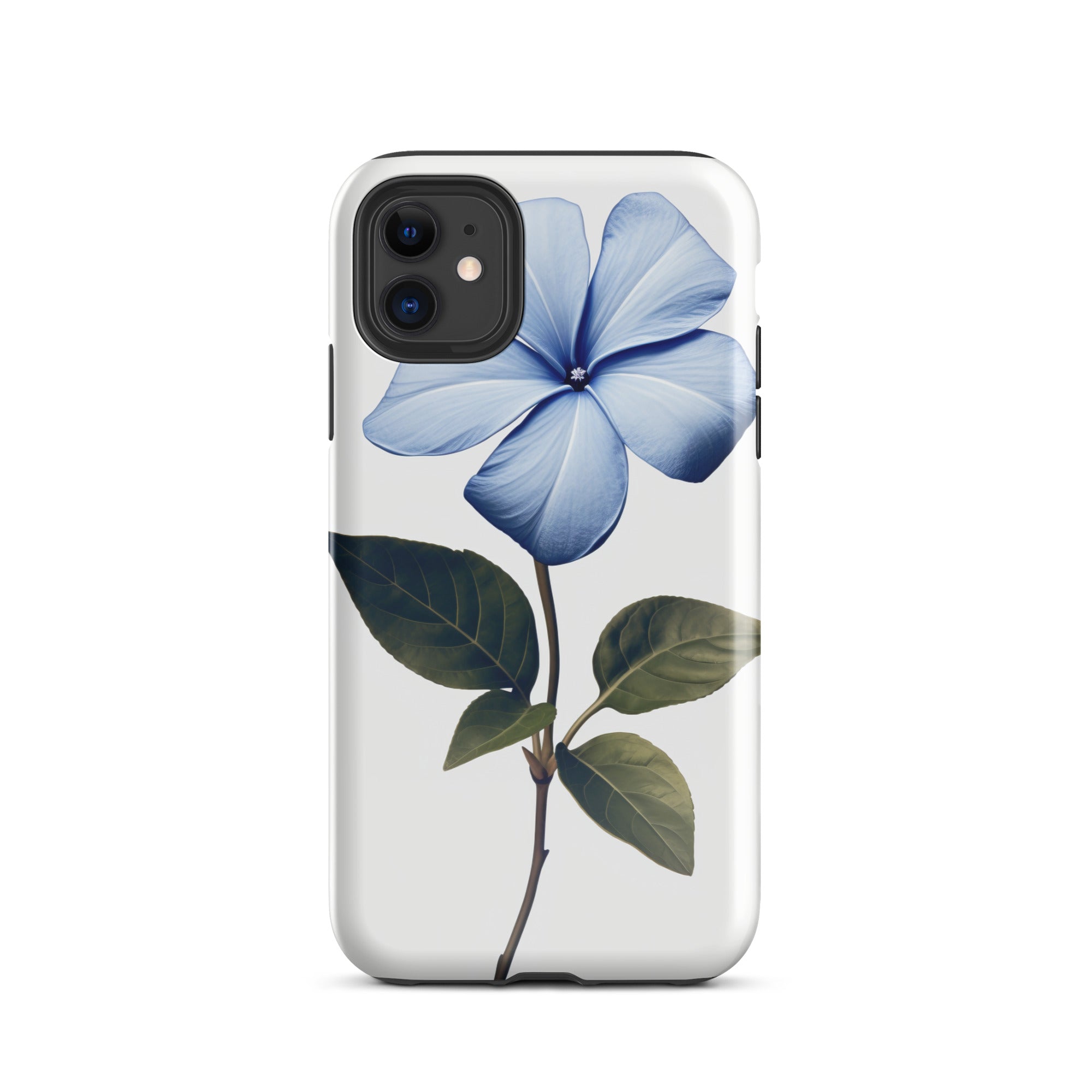Periwinkle Flower iPhone Case by Visual Verse - Image 1