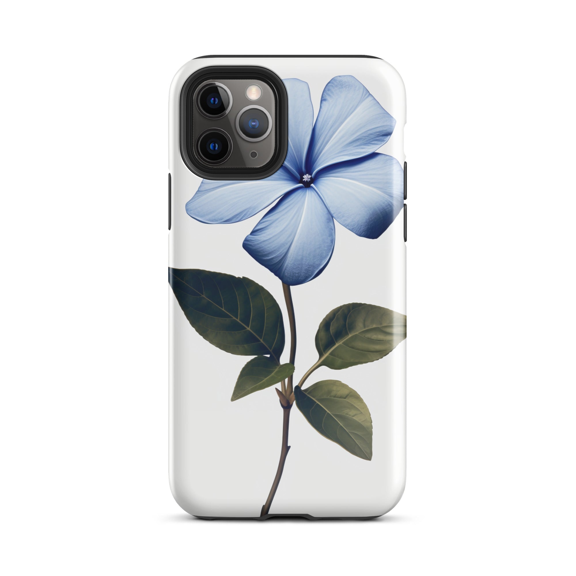 Periwinkle Flower iPhone Case by Visual Verse - Image 3