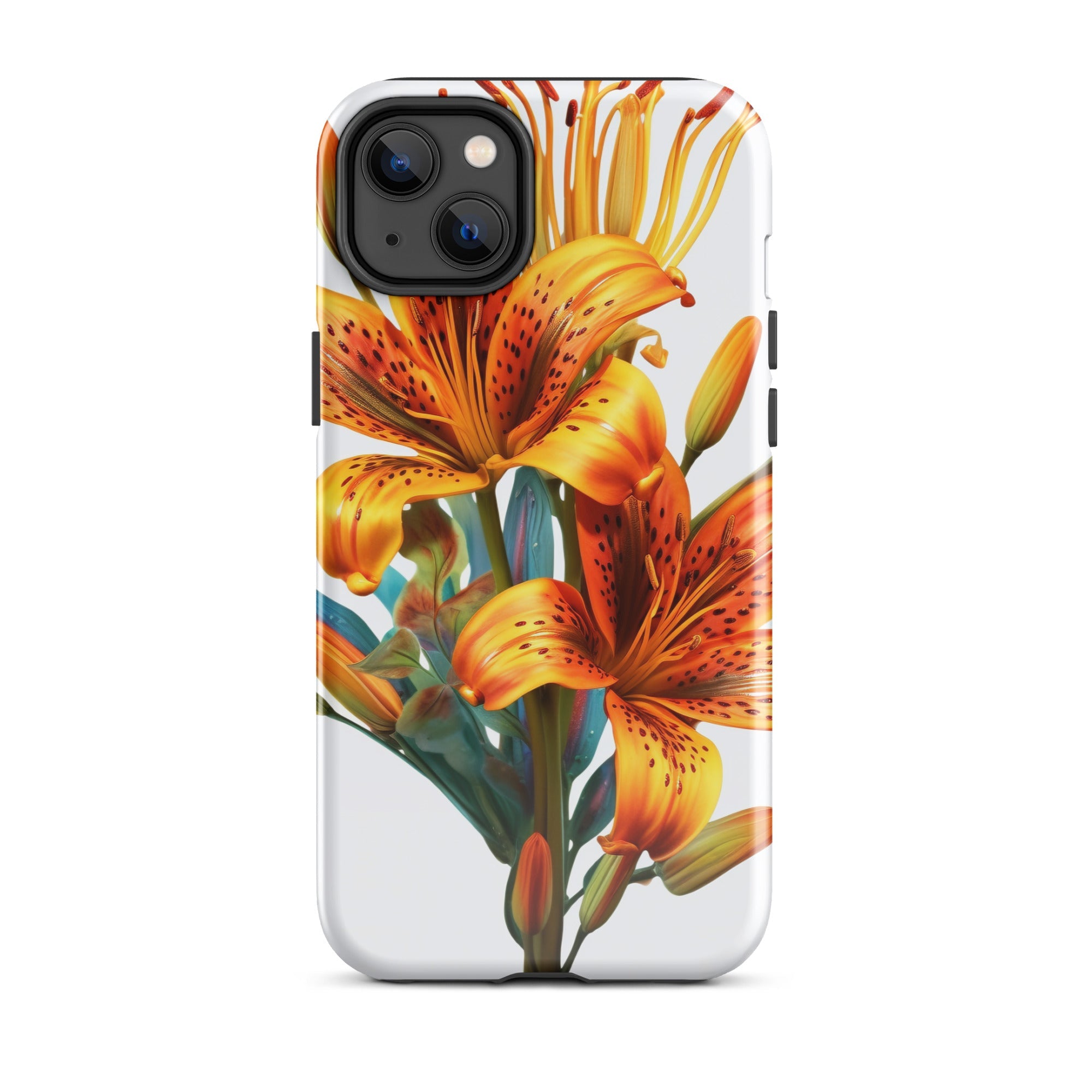 Peruvian Lily Flower iPhone Case by Visual Verse - Image 25