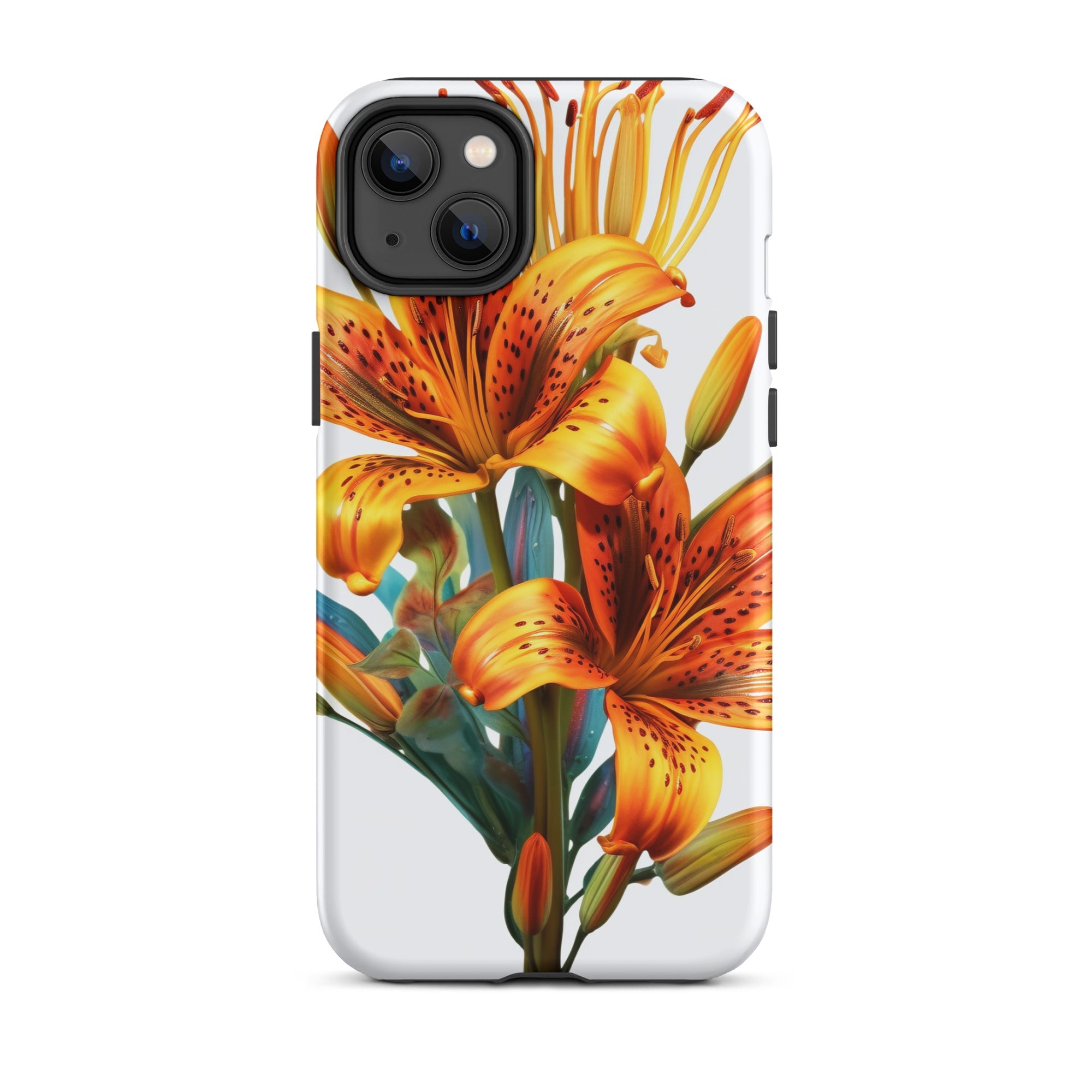 Peruvian Lily Flower iPhone Case by Visual Verse - Image 26