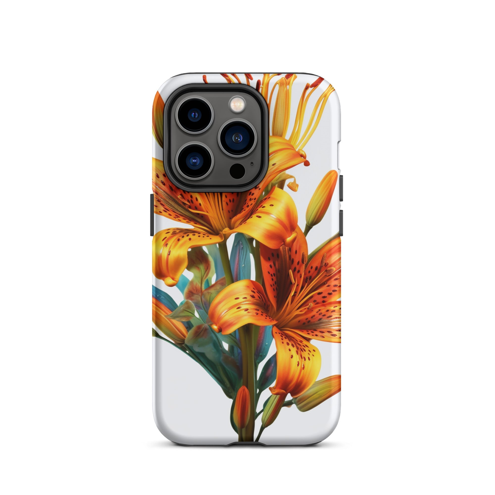 Peruvian Lily Flower iPhone Case by Visual Verse - Image 28