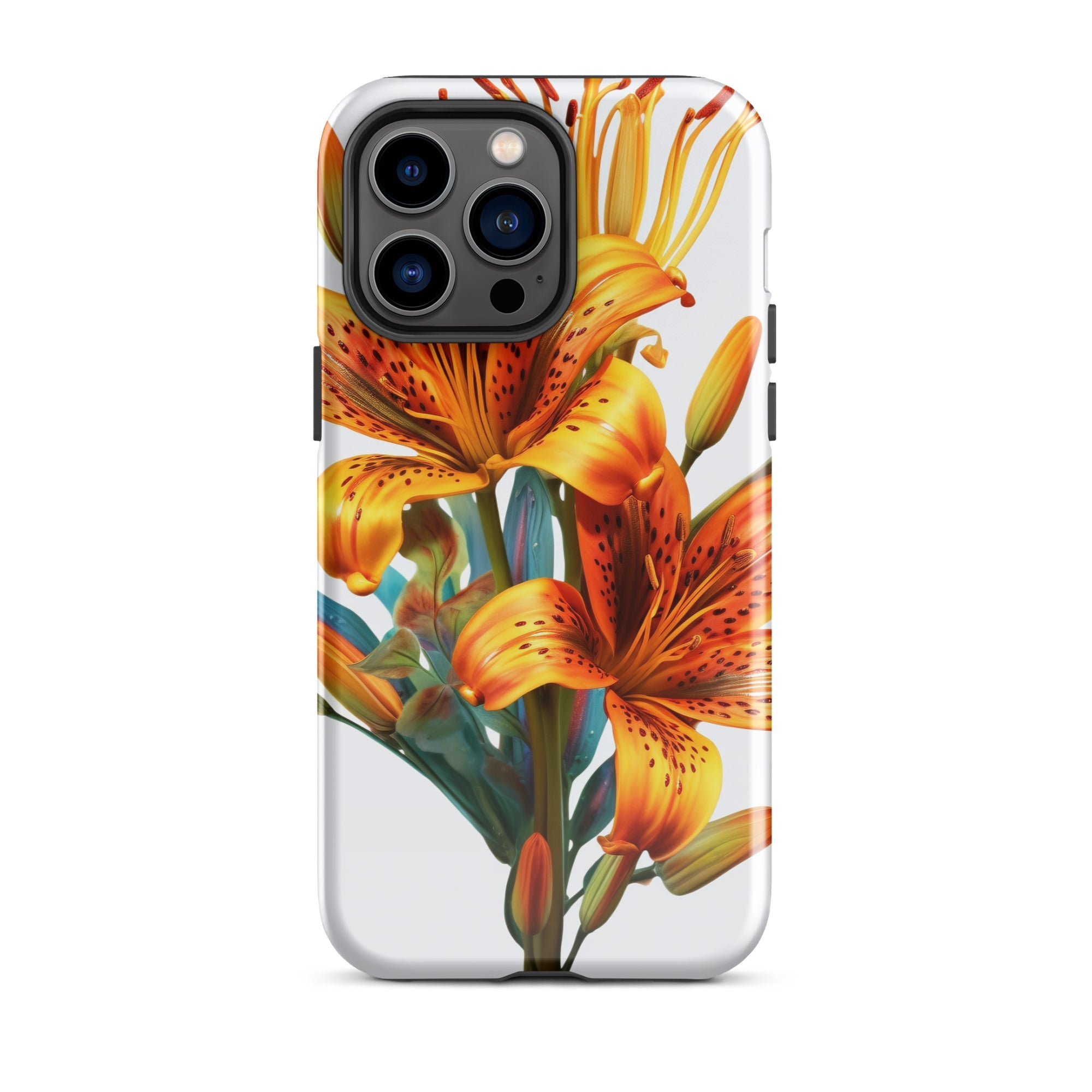 Peruvian Lily Flower iPhone Case by Visual Verse - Image 29