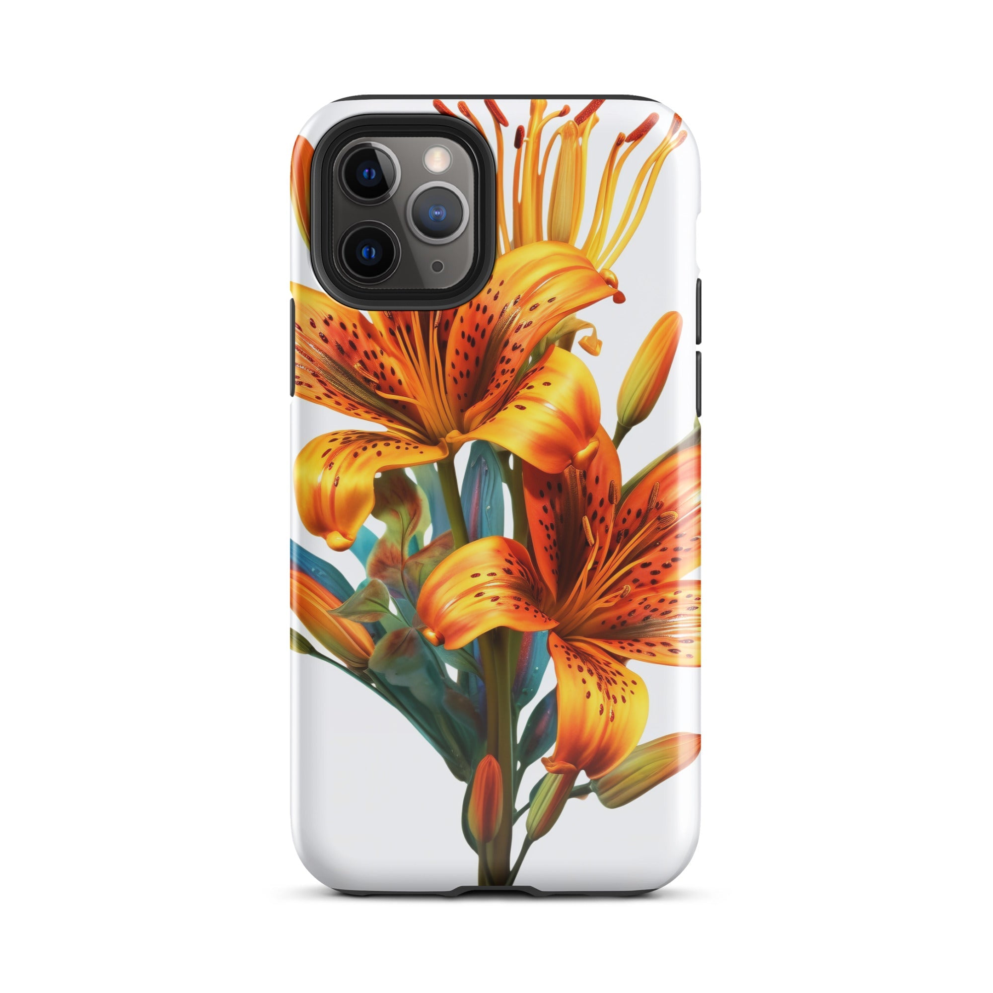 Peruvian Lily Flower iPhone Case by Visual Verse - Image 3