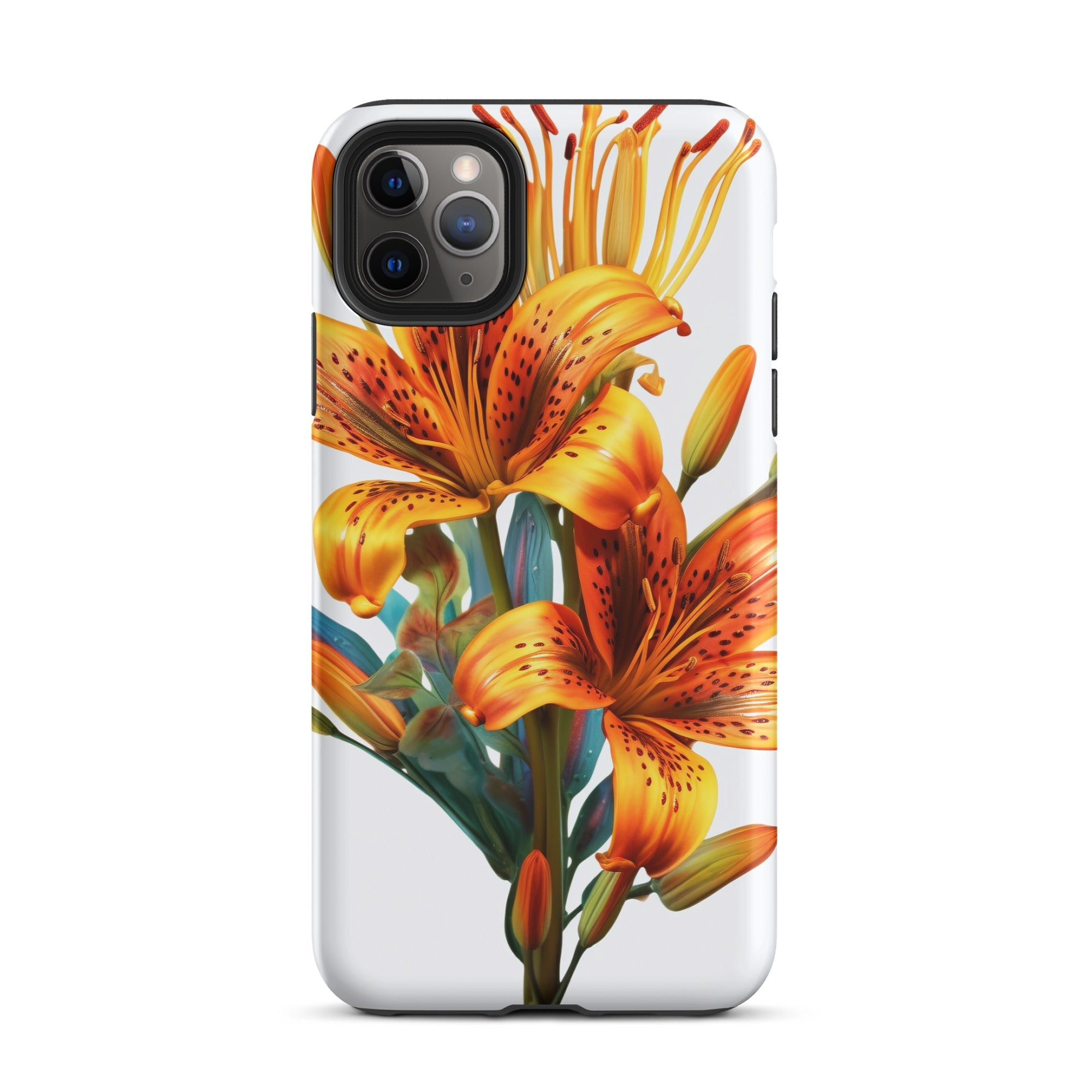 Peruvian Lily Flower iPhone Case by Visual Verse - Image 6