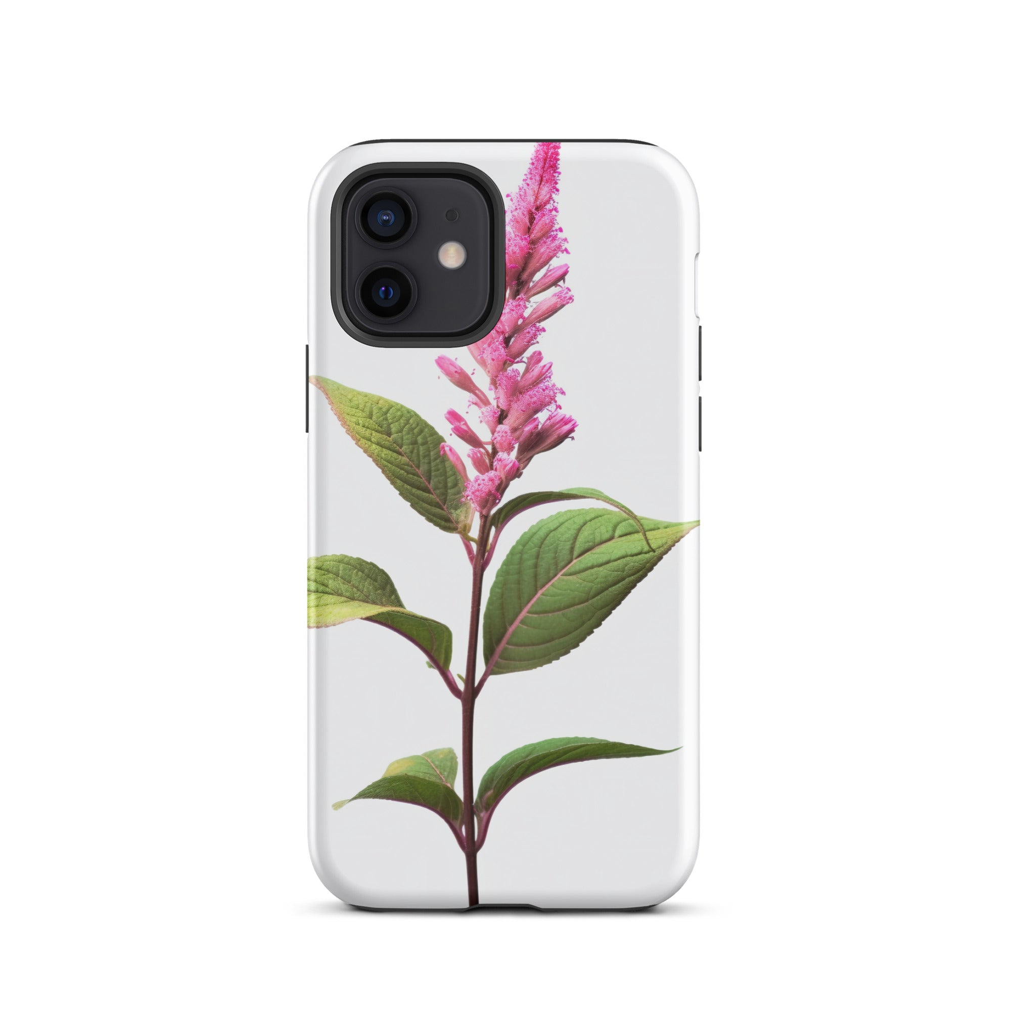 Pink Knotweed Flower iPhone Case by Visual Verse - Image 10