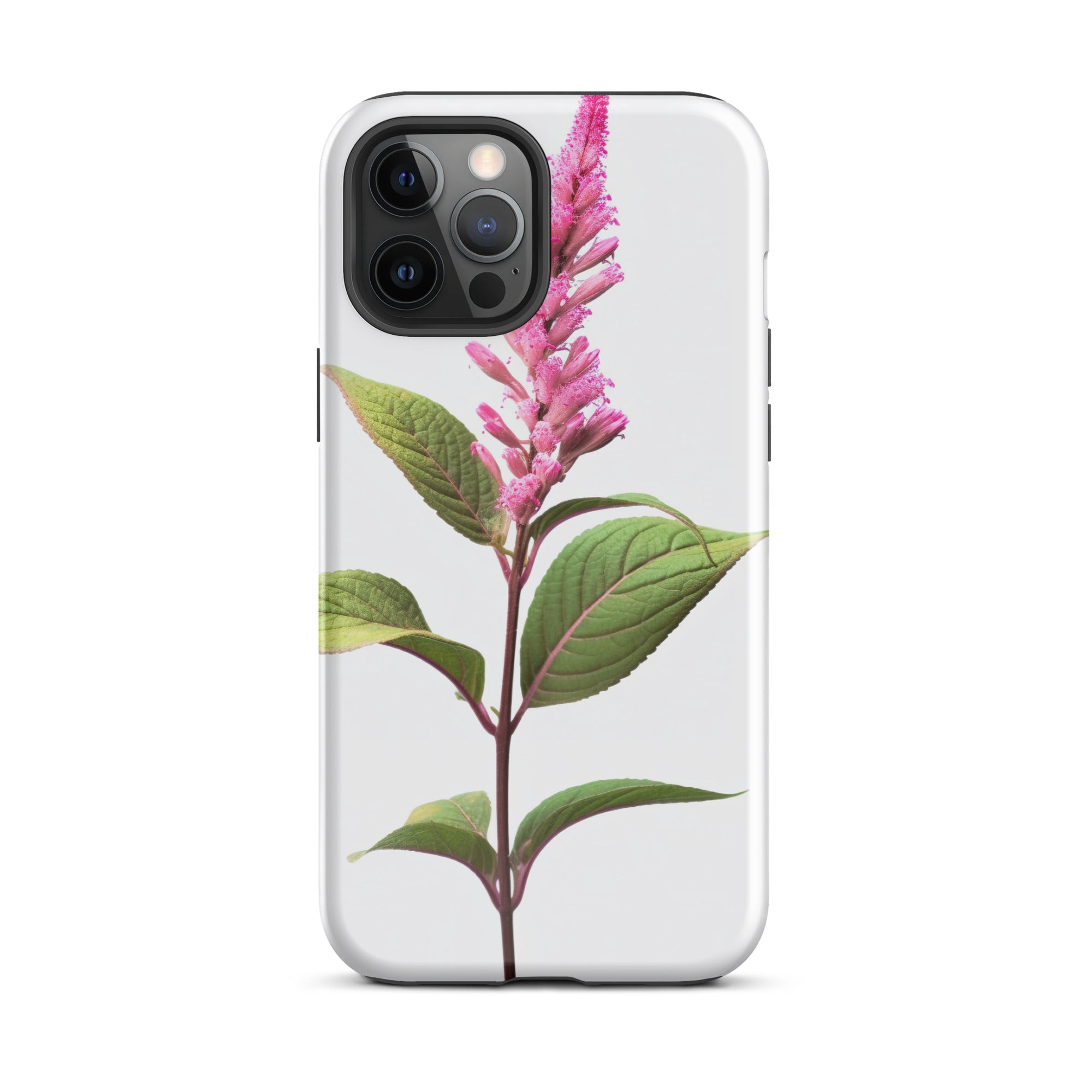 Pink Knotweed Flower iPhone Case by Visual Verse - Image 13