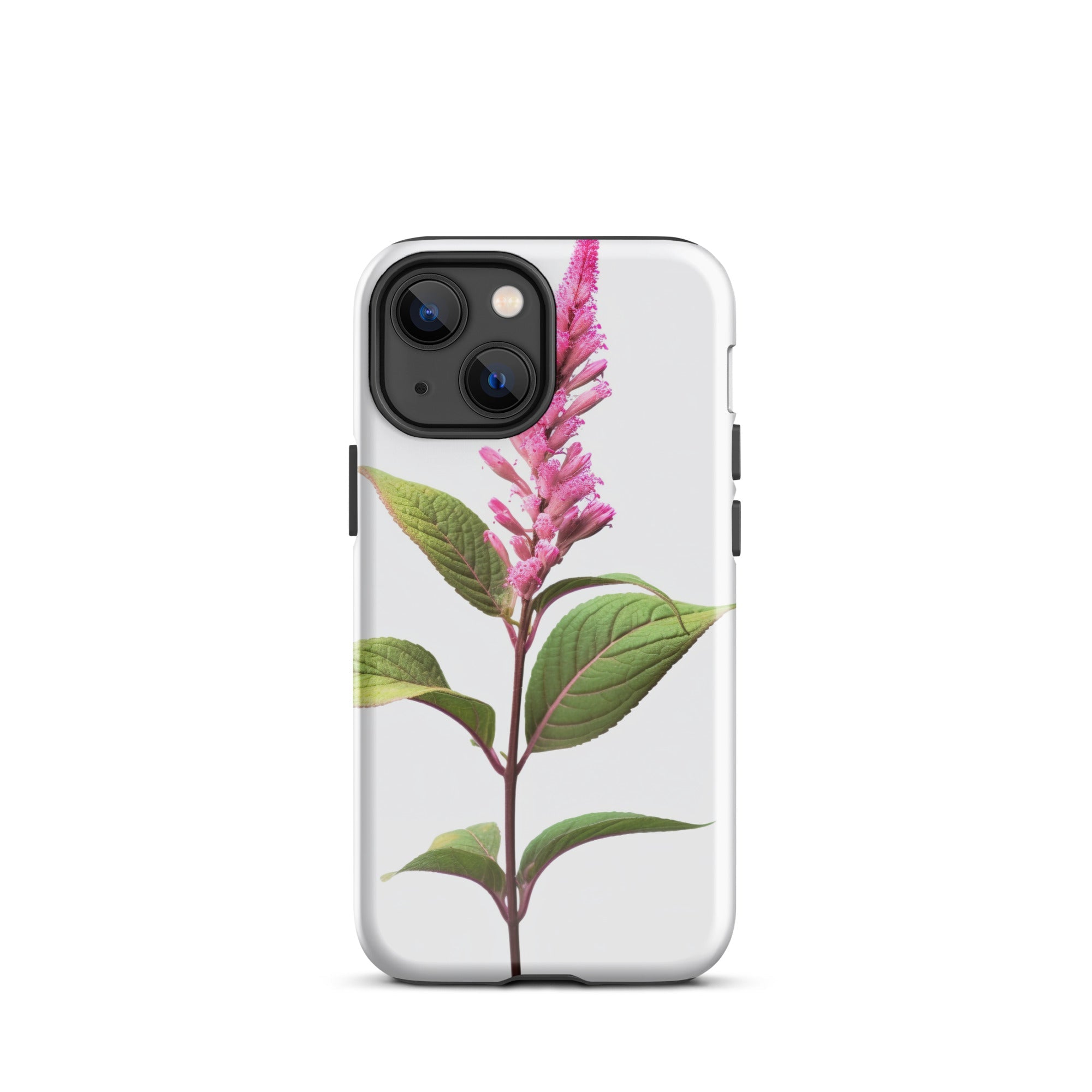 Pink Knotweed Flower iPhone Case by Visual Verse - Image 15
