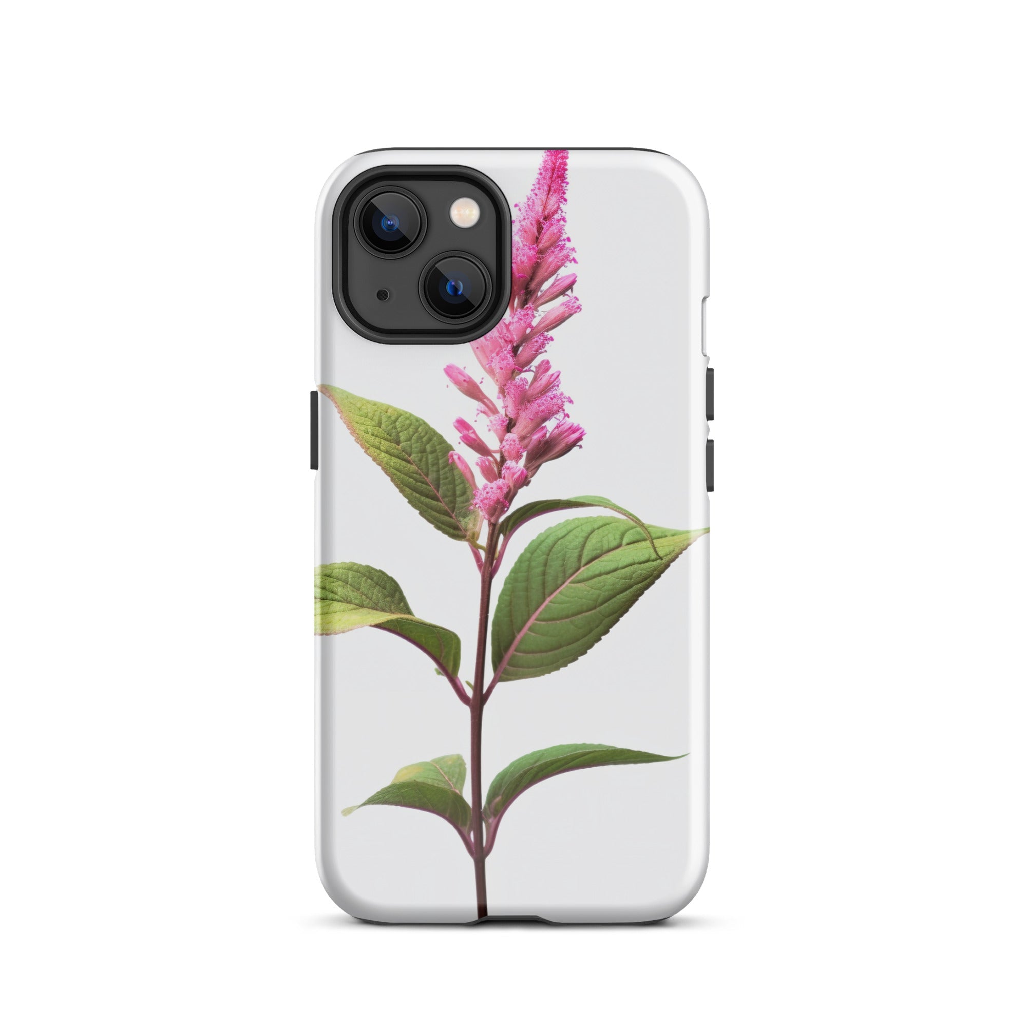 Pink Knotweed Flower iPhone Case by Visual Verse - Image 17
