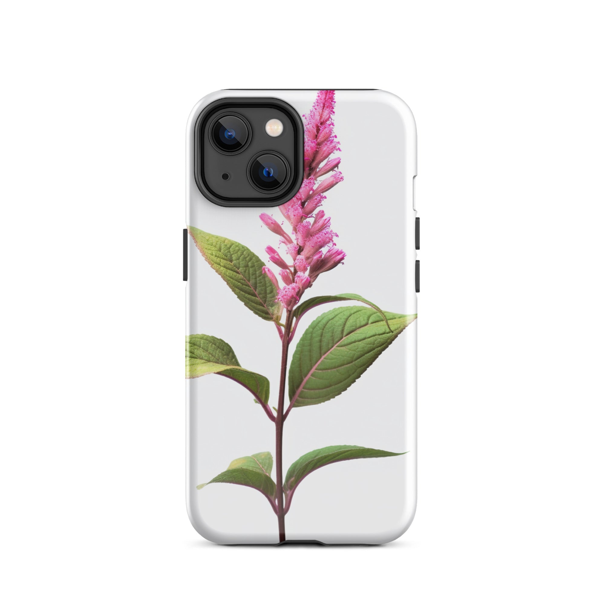Pink Knotweed Flower iPhone Case by Visual Verse - Image 23