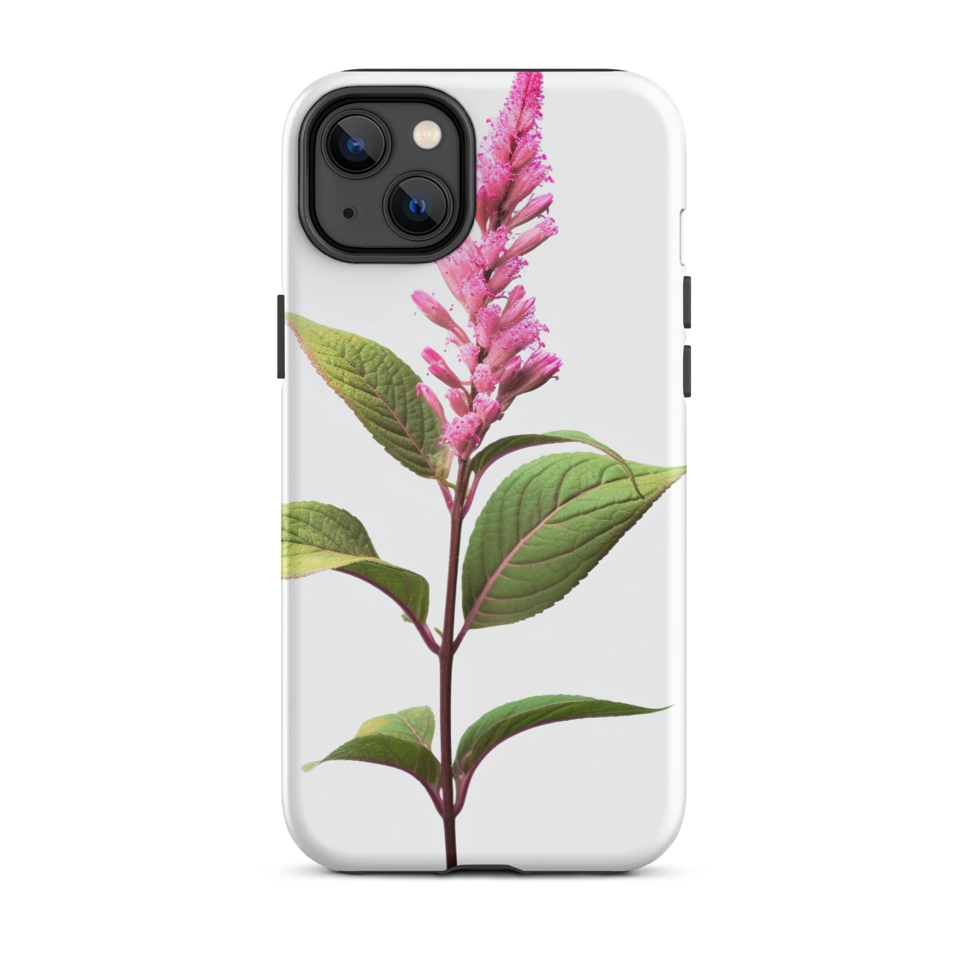 Pink Knotweed Flower iPhone Case by Visual Verse - Image 26