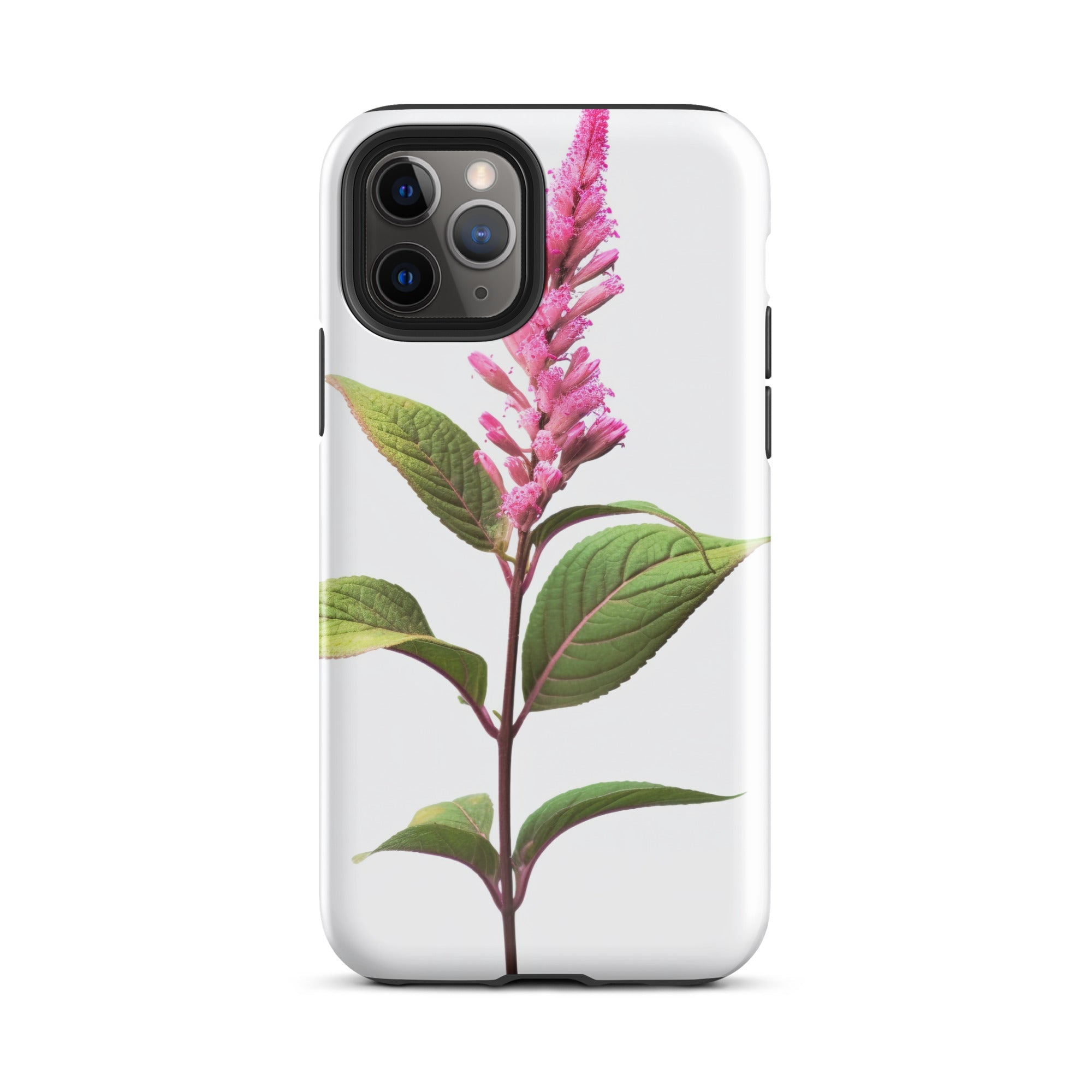 Pink Knotweed Flower iPhone Case by Visual Verse - Image 3