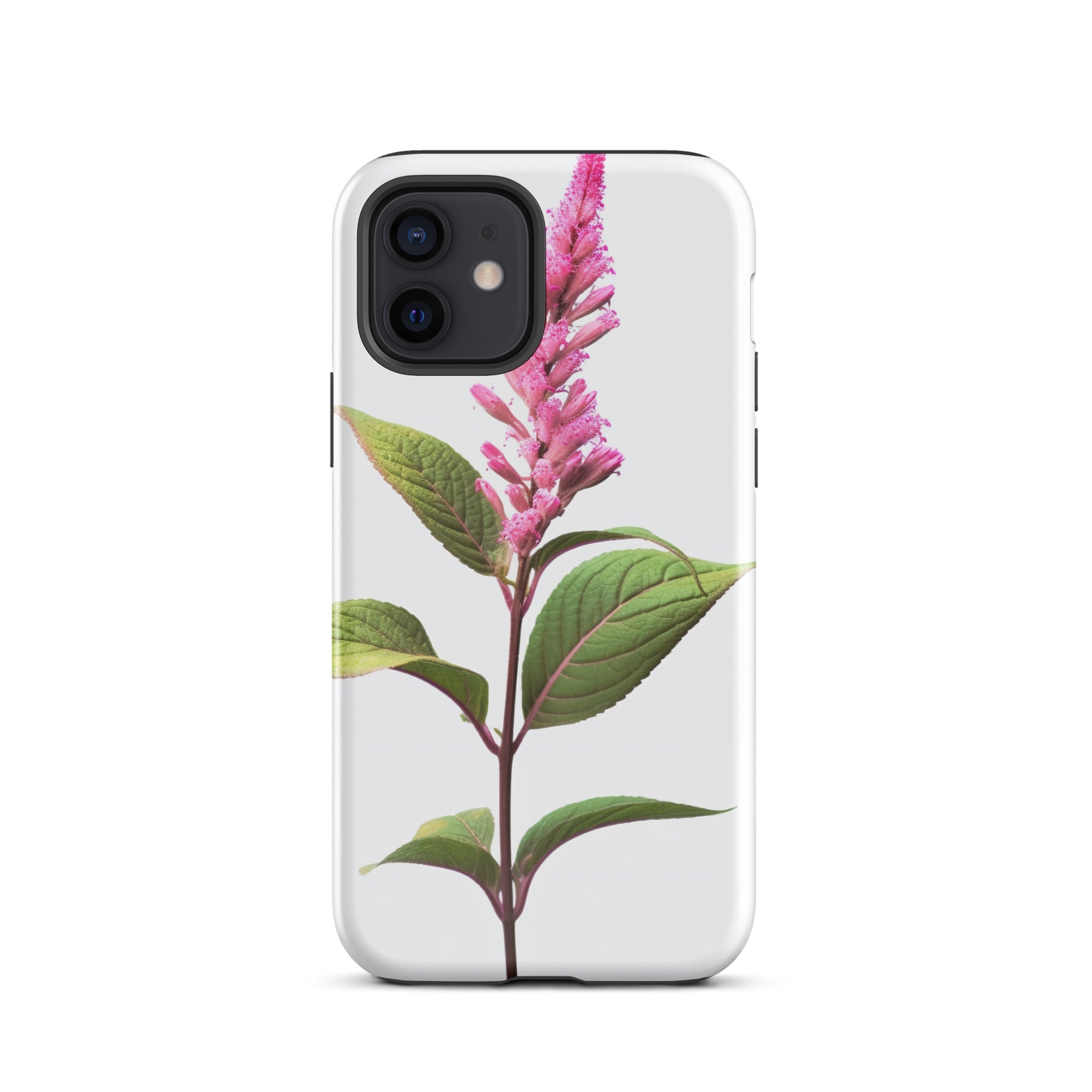Pink Knotweed Flower iPhone Case by Visual Verse - Image 9