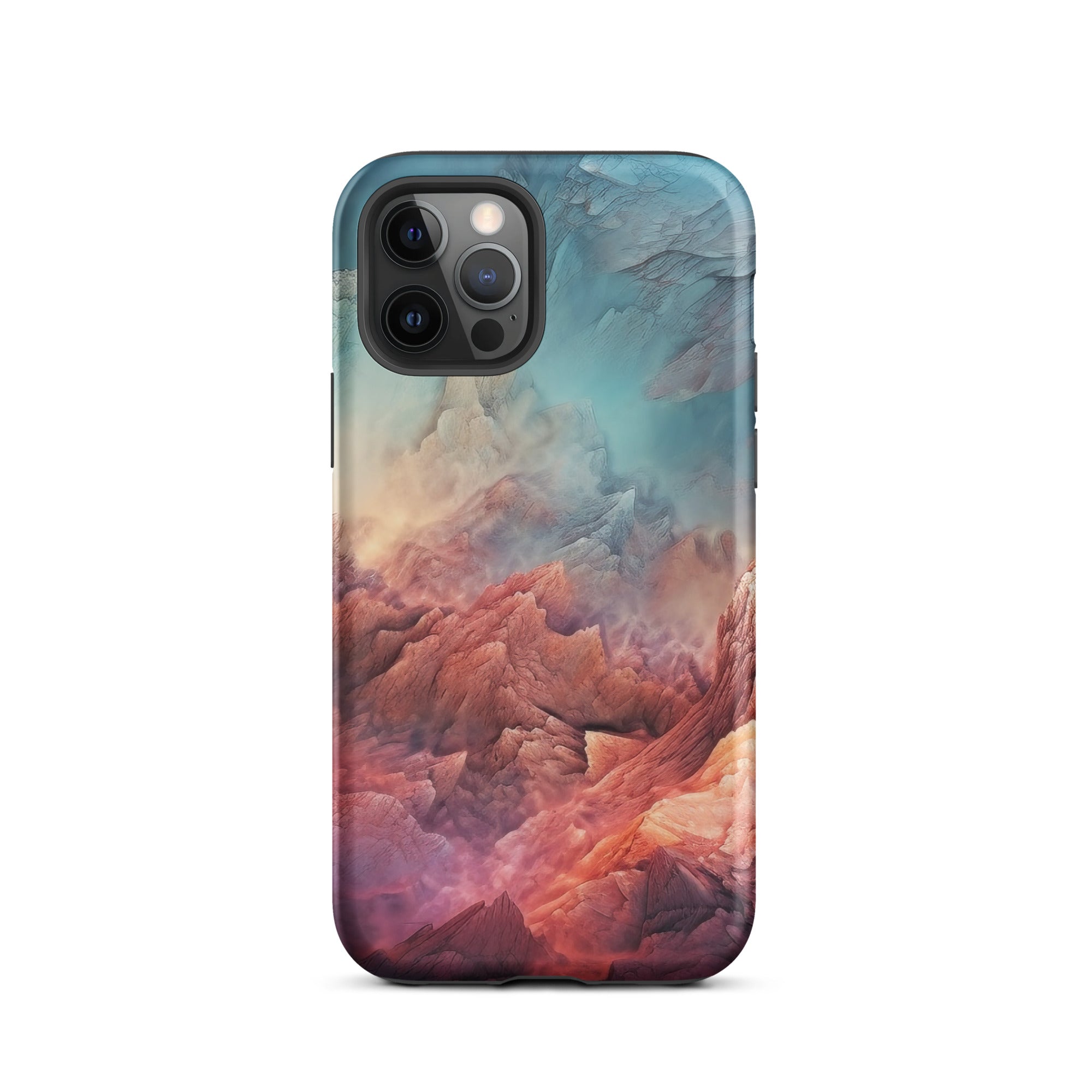 Pink Opal Rock iPhone Case by Visual Verse - Image 12