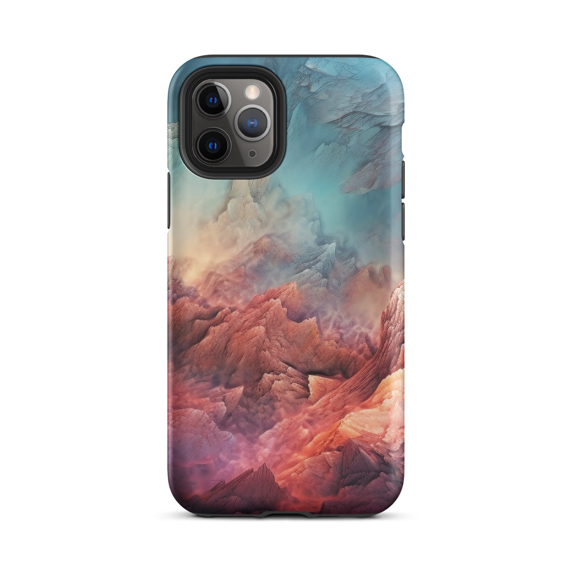 Pink Opal Rock iPhone Case by Visual Verse - Image 4