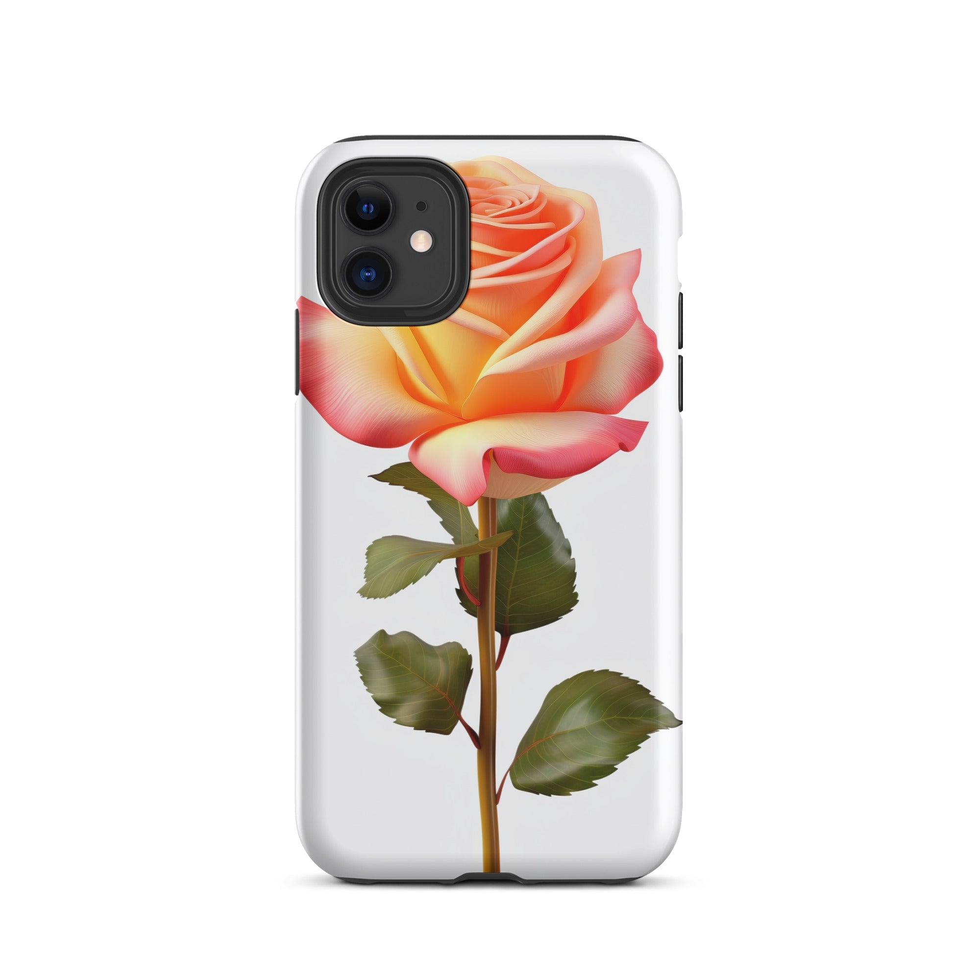 Pink Rose Flower iPhone Case by Visual Verse - Image 2