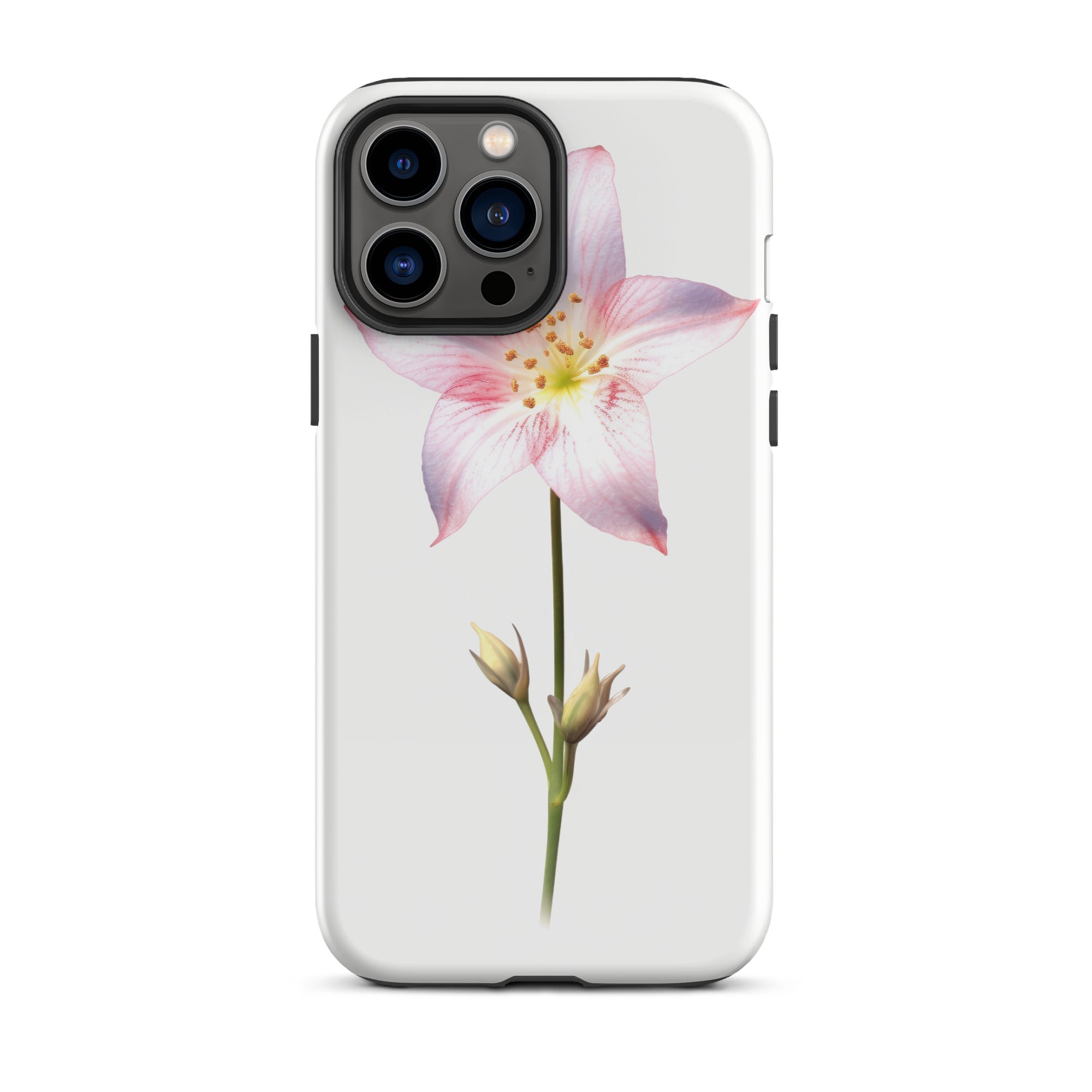 Pink Star Flower iPhone Case by Visual Verse - Image 21