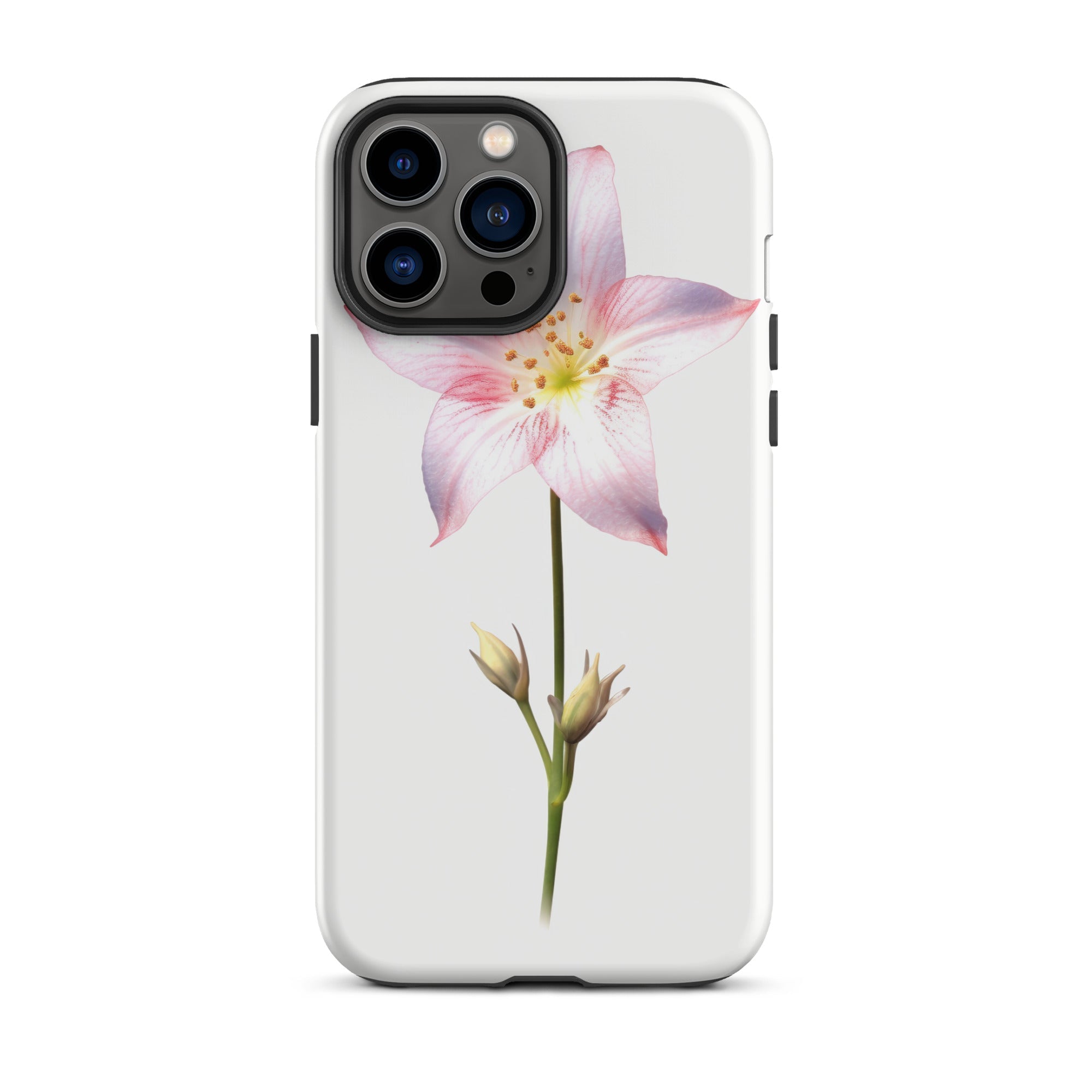 Pink Star Flower iPhone Case by Visual Verse - Image 22