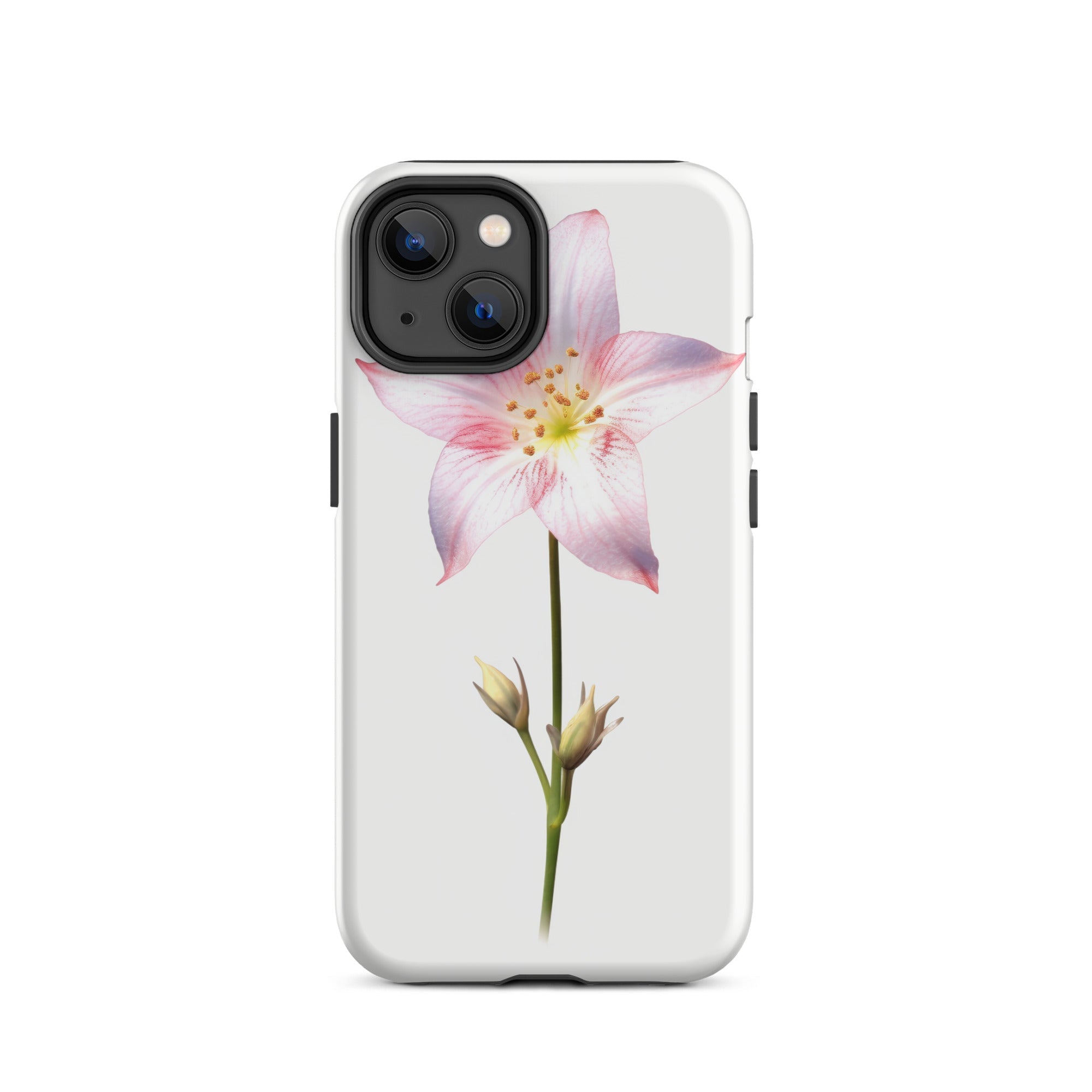 Pink Star Flower iPhone Case by Visual Verse - Image 24
