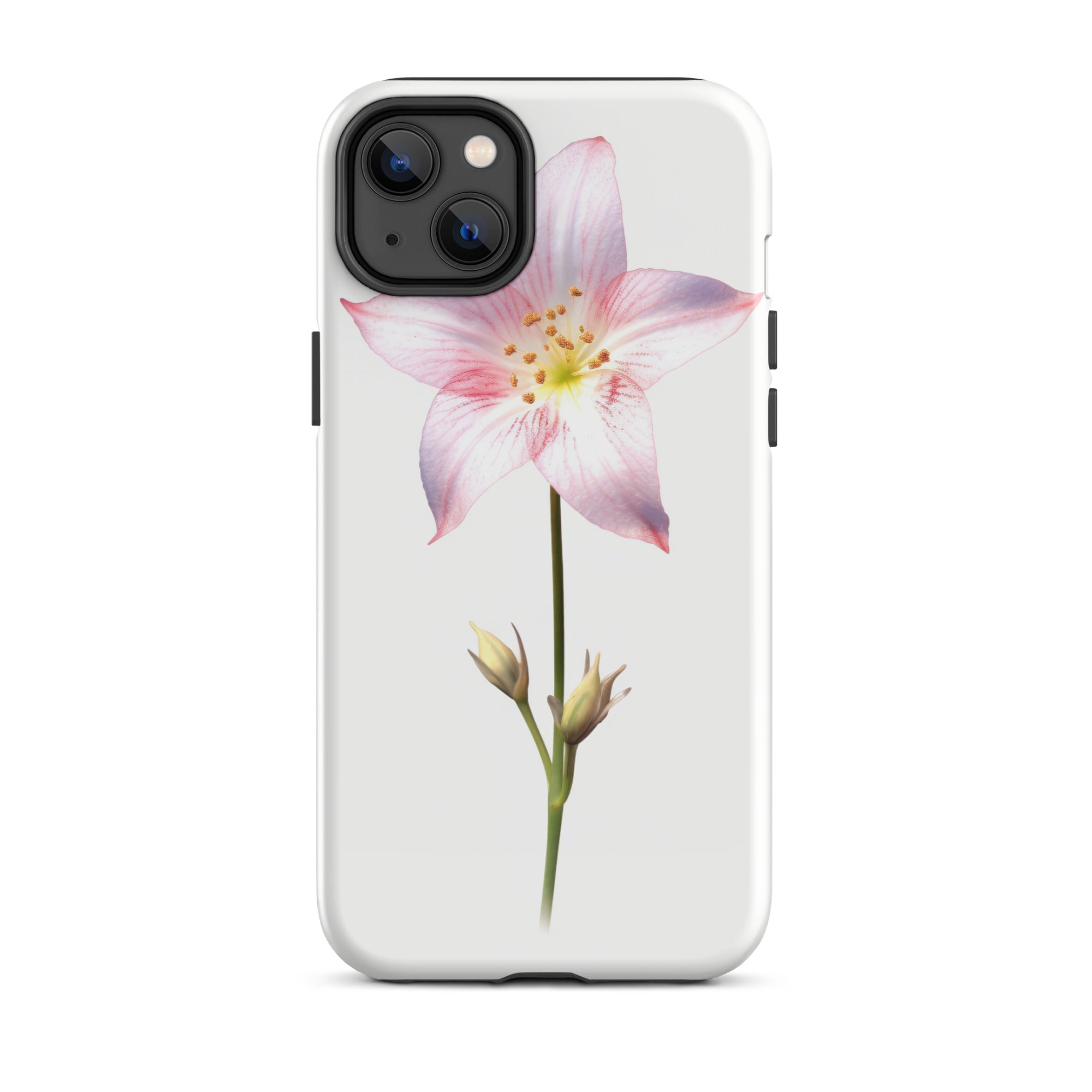 Pink Star Flower iPhone Case by Visual Verse - Image 25