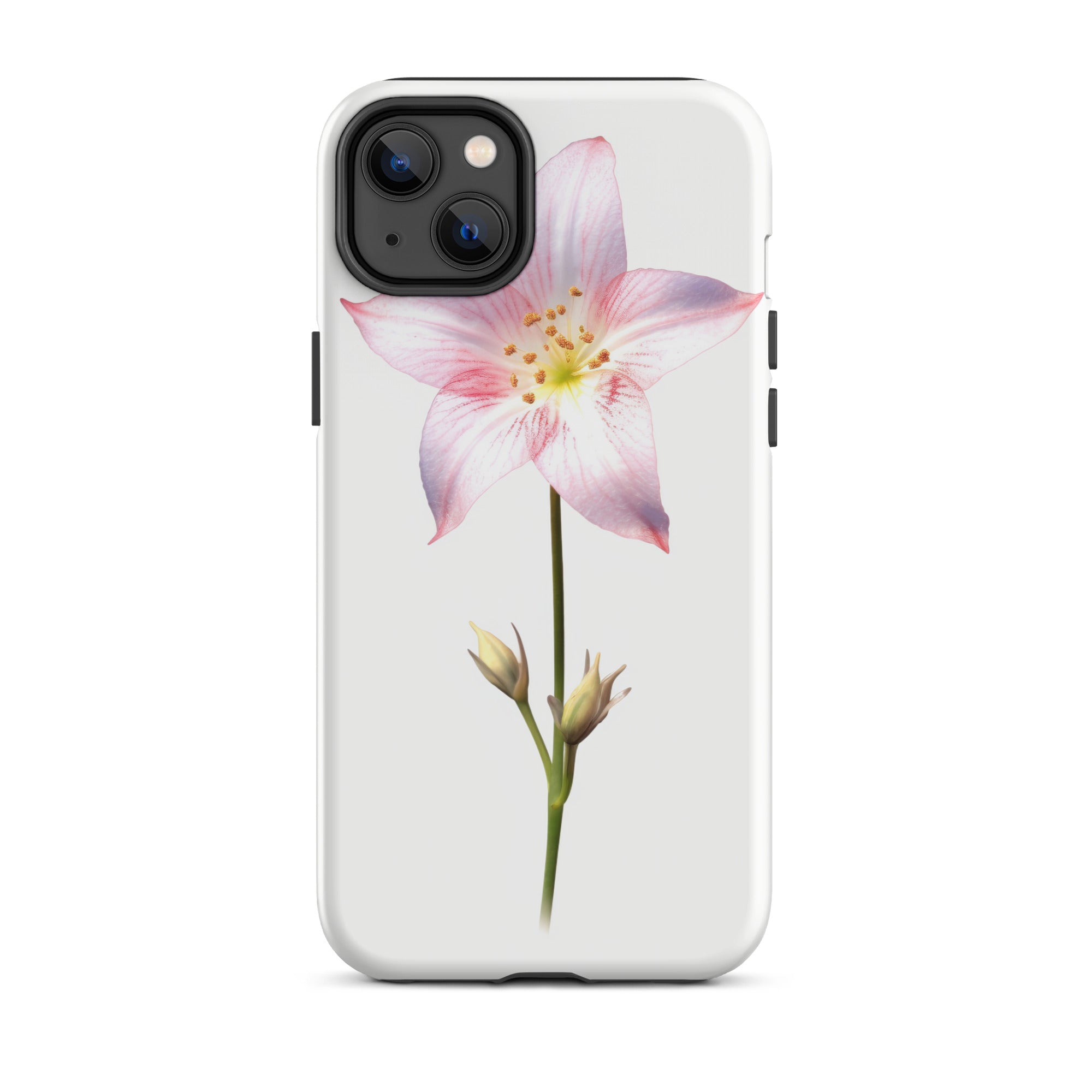Pink Star Flower iPhone Case by Visual Verse - Image 26