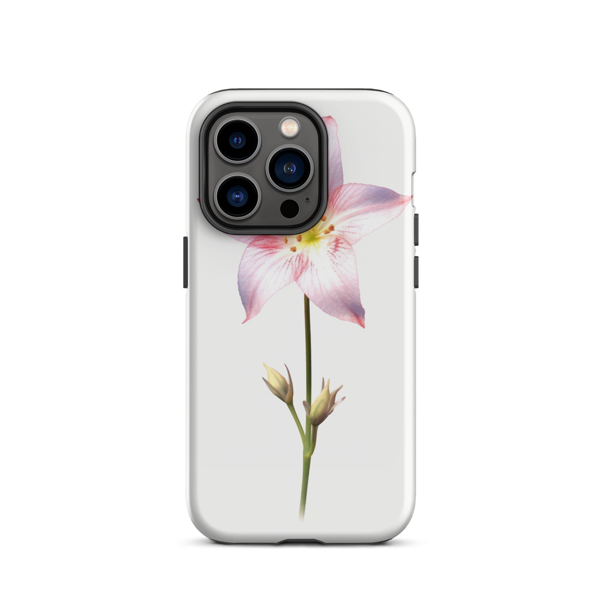 Pink Star Flower iPhone Case by Visual Verse - Image 27