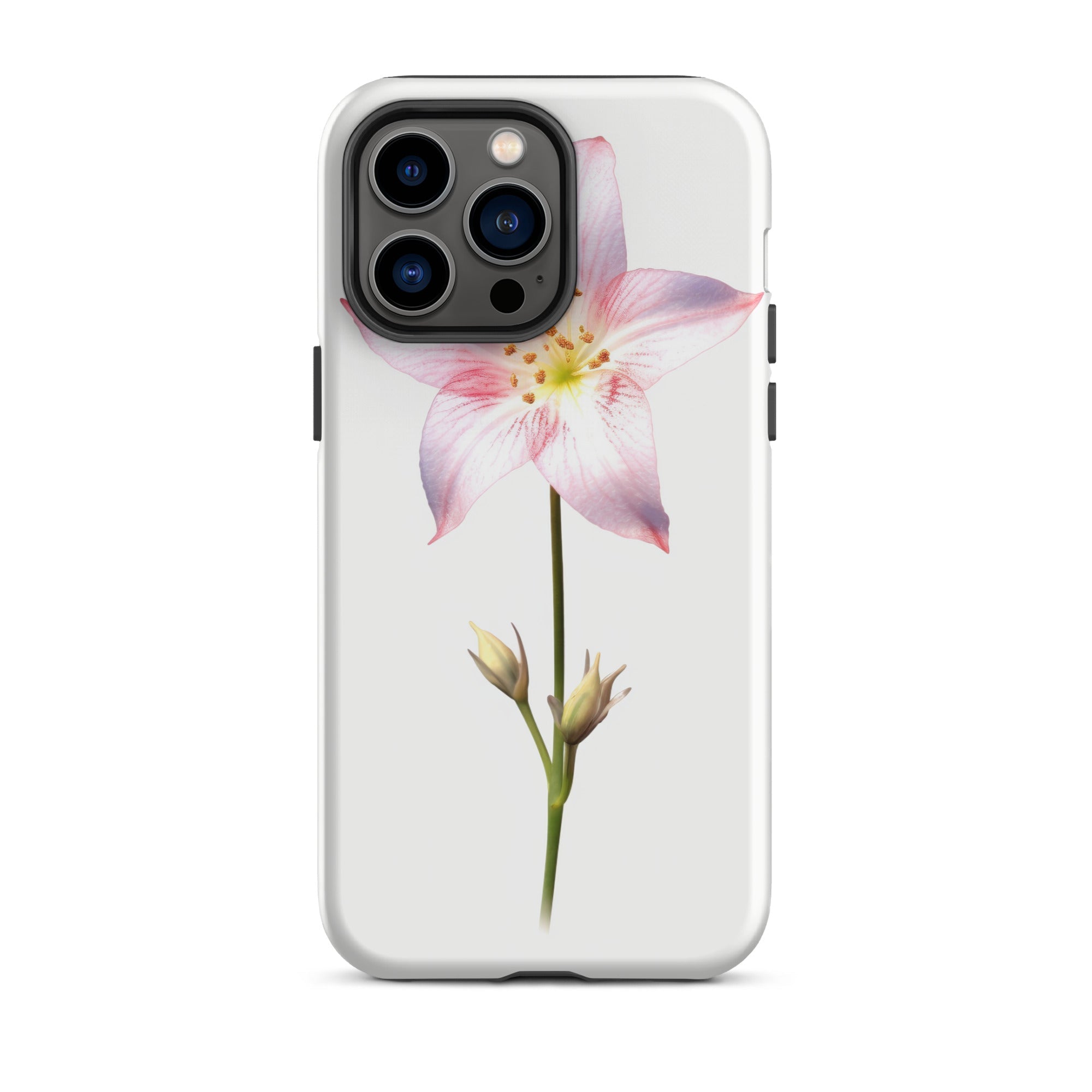Pink Star Flower iPhone Case by Visual Verse - Image 30