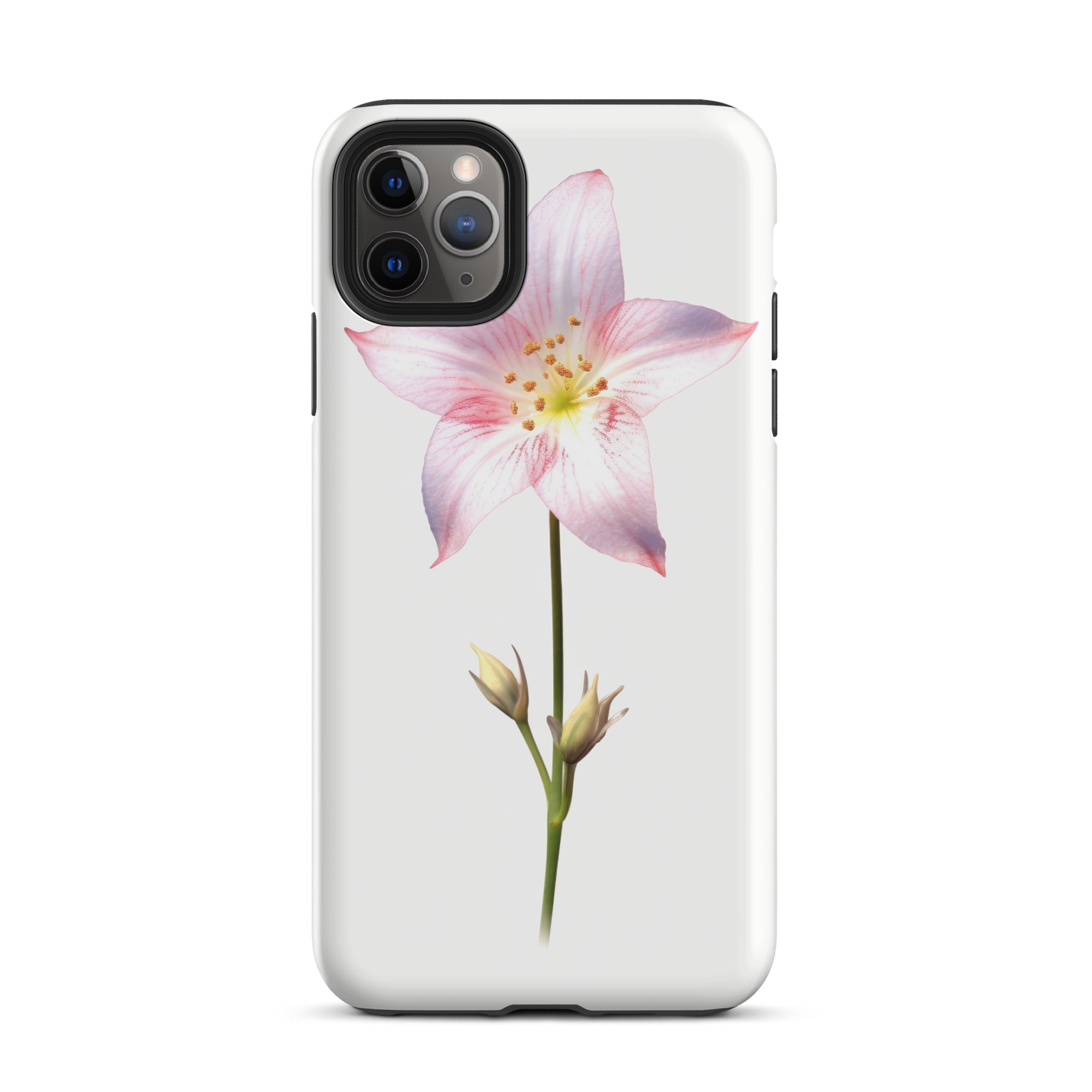 Pink Star Flower iPhone Case by Visual Verse - Image 6