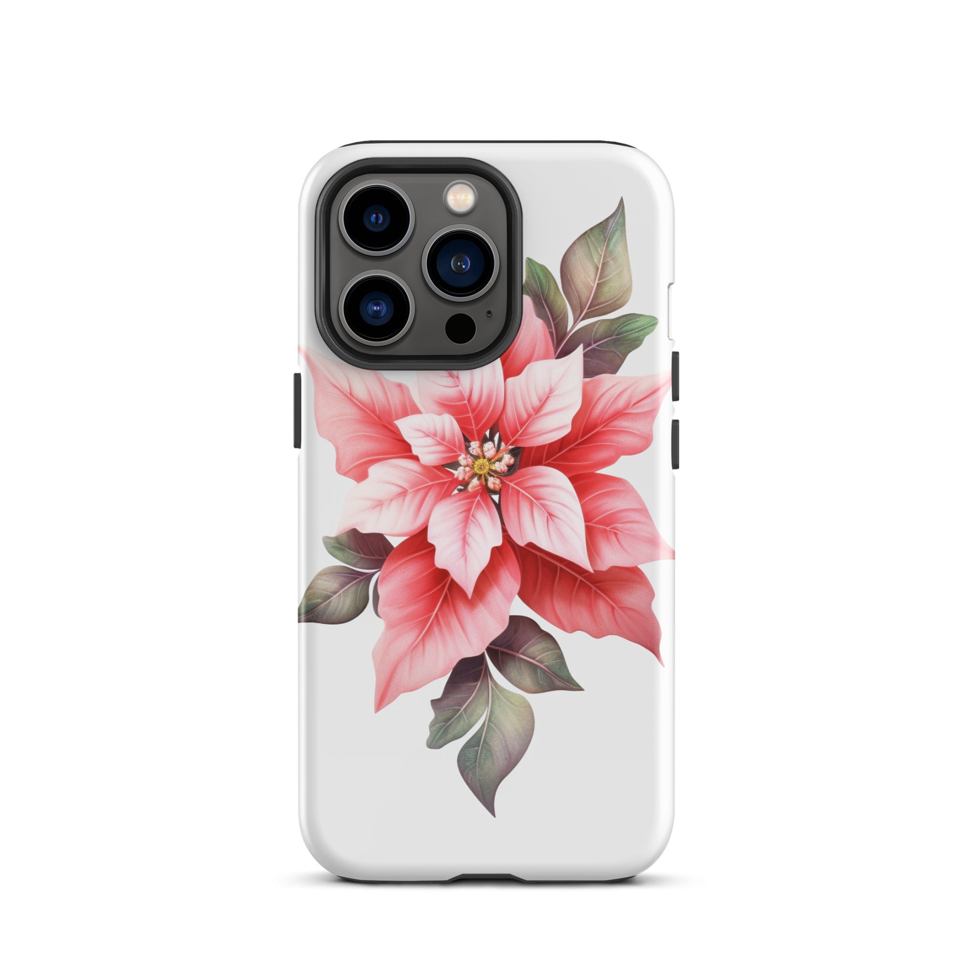 Poinsettia Flower iPhone Case by Visual Verse - Image 19