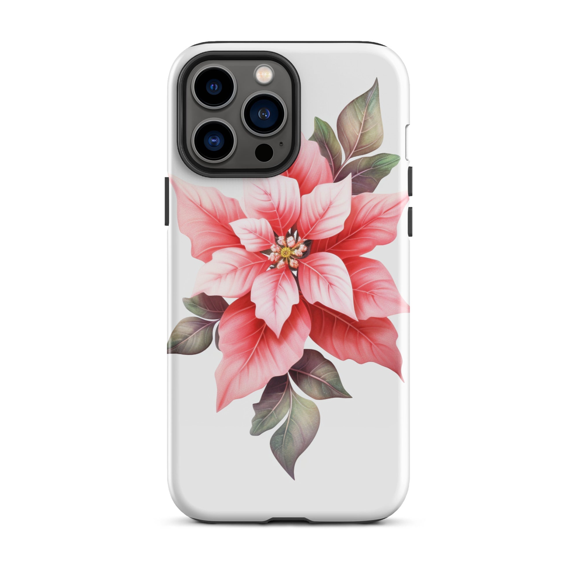 Poinsettia Flower iPhone Case by Visual Verse - Image 21
