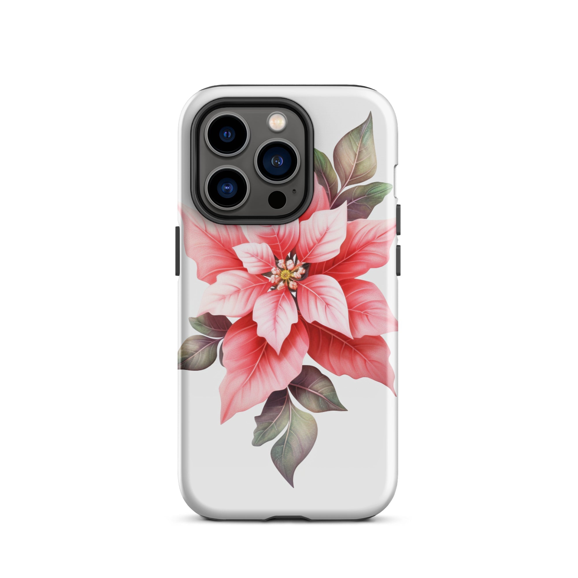 Poinsettia Flower iPhone Case by Visual Verse - Image 27