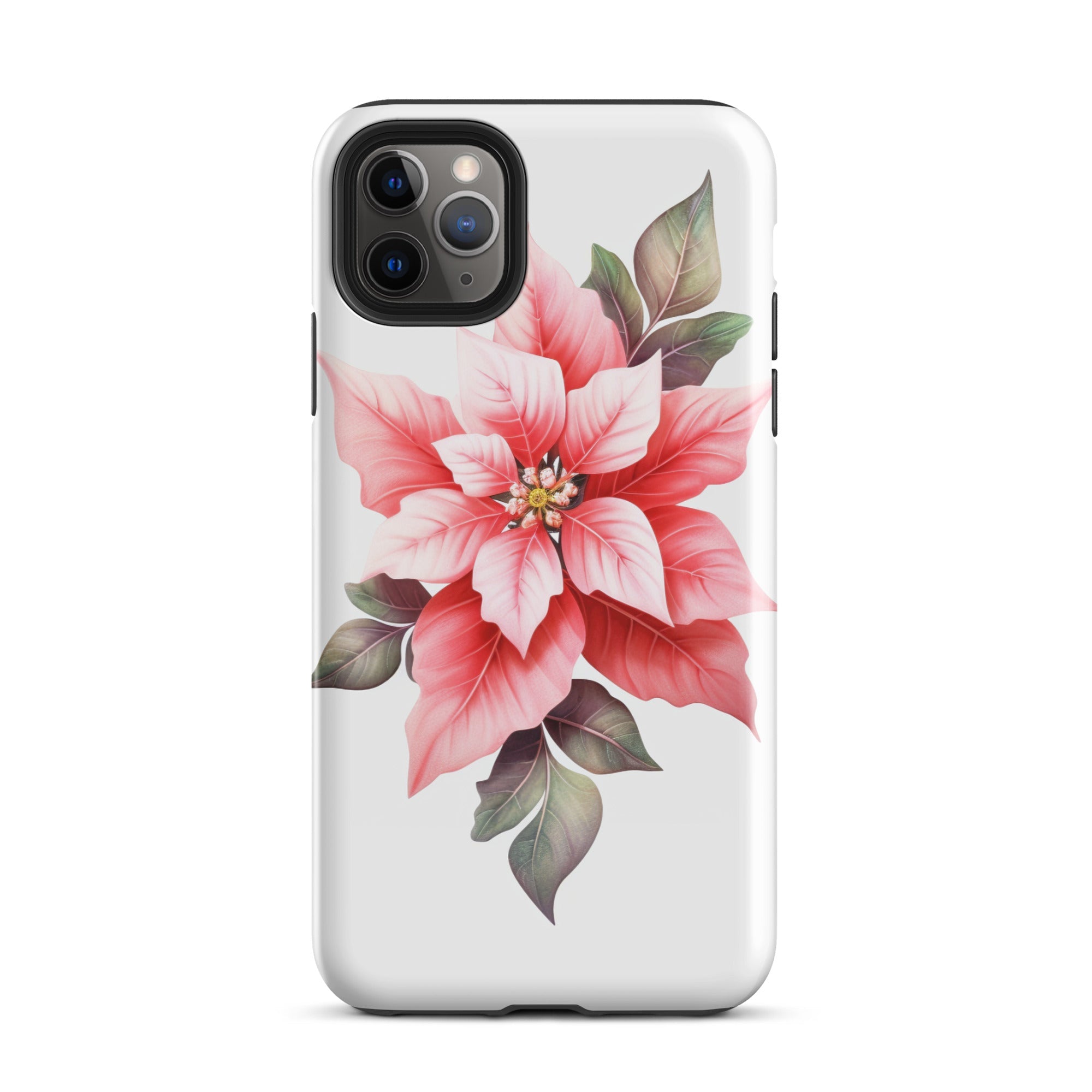 Poinsettia Flower iPhone Case by Visual Verse - Image 5