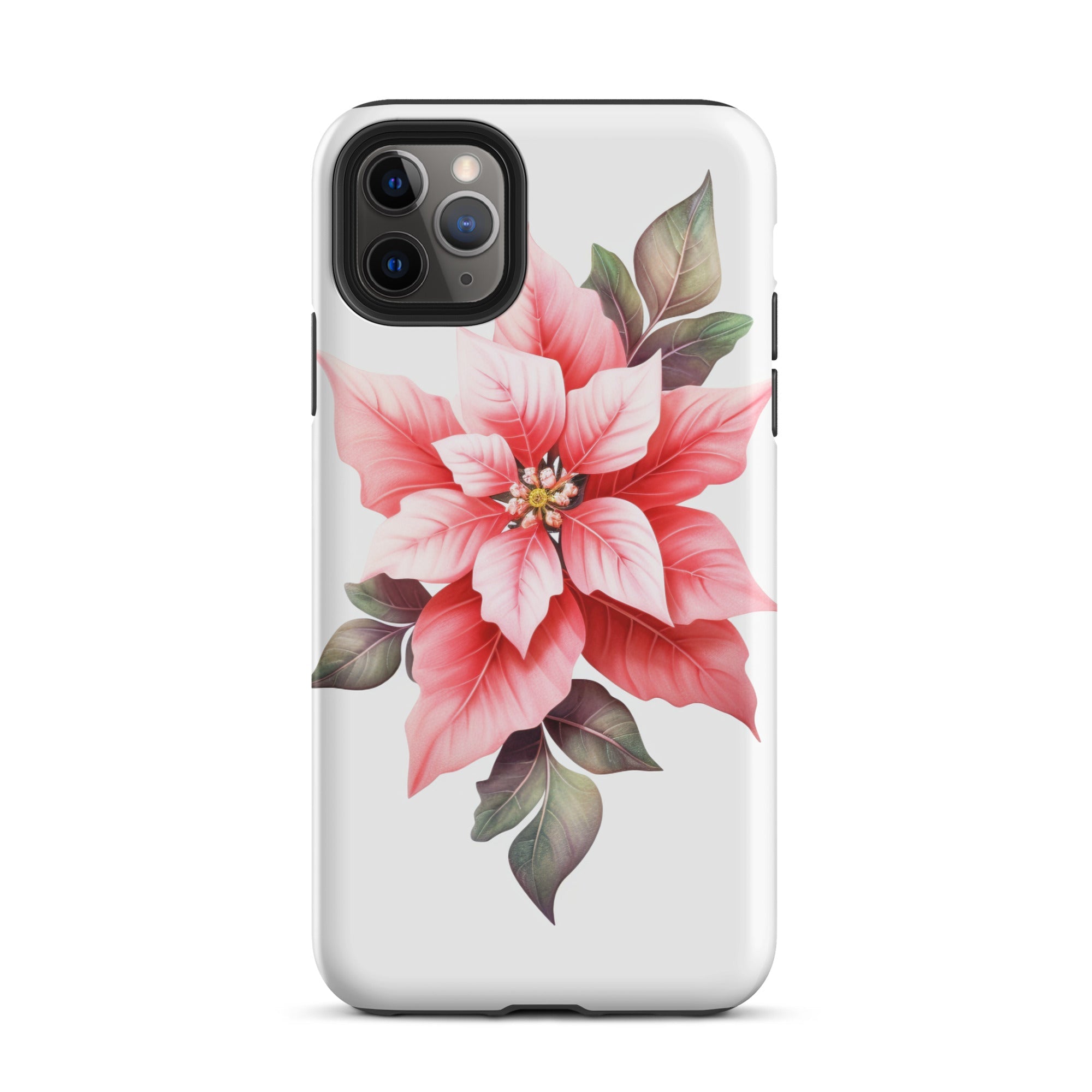 Poinsettia Flower iPhone Case by Visual Verse - Image 6