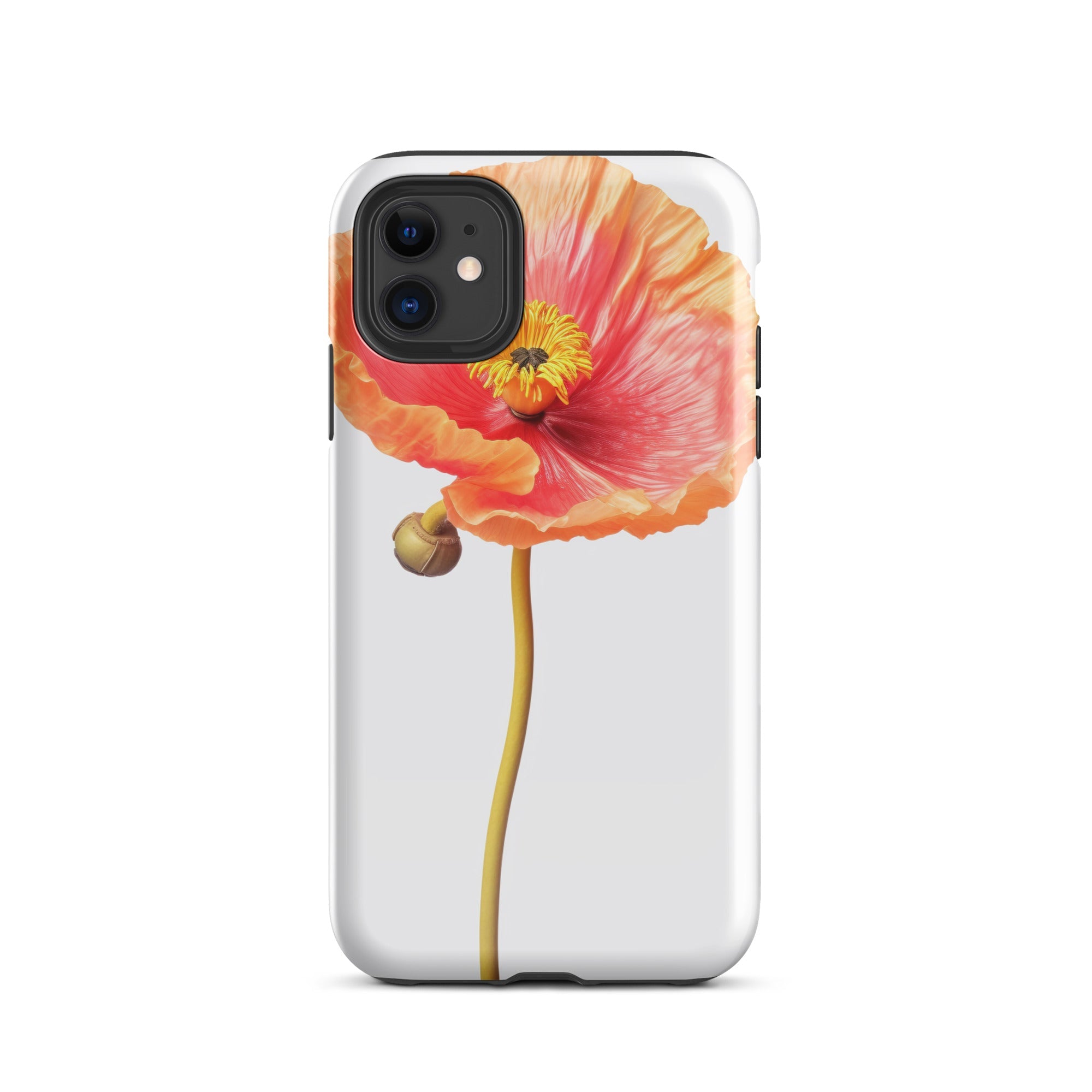 Poppy Flower iPhone Case by Visual Verse - Image 1