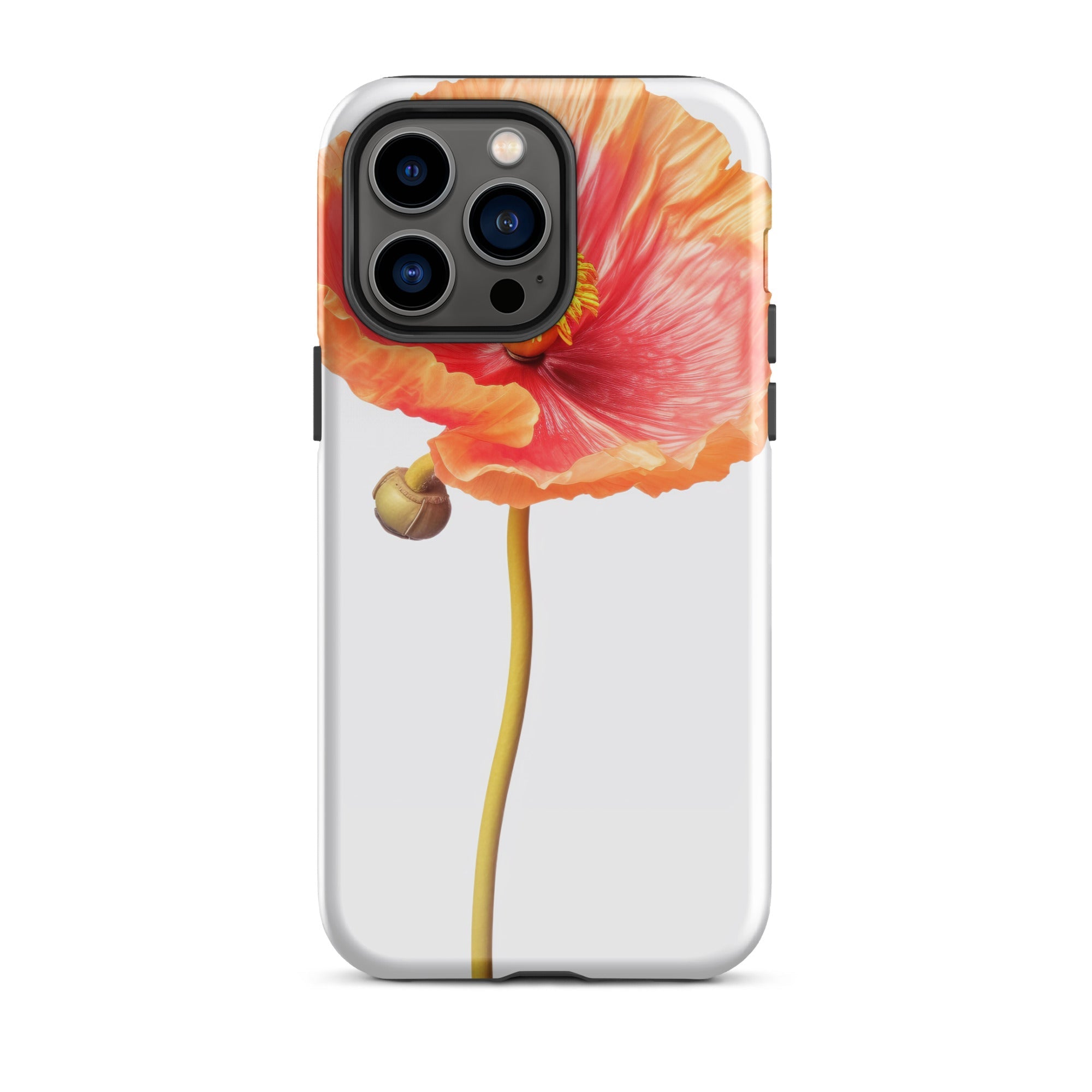 Poppy Flower iPhone Case by Visual Verse - Image 29