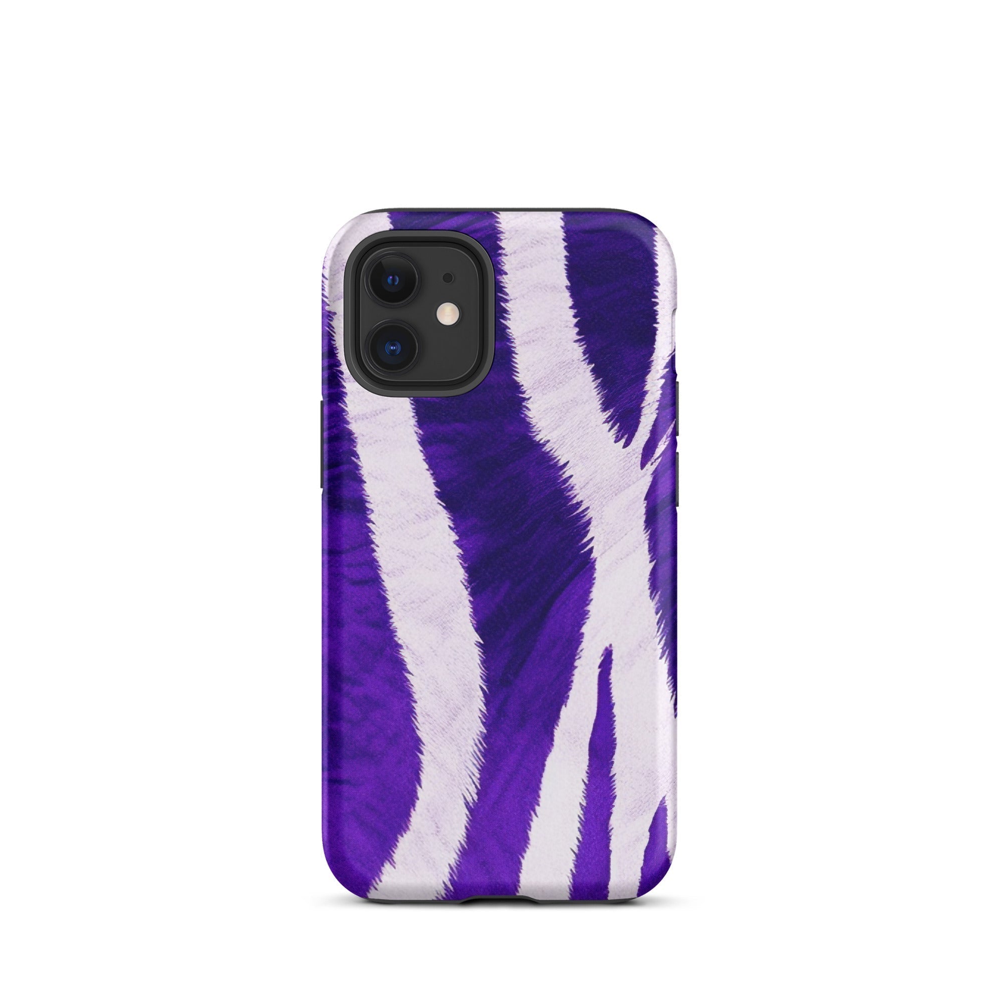 Purple Zebra Stripe iPhone Case by Visual Verse - Image 8