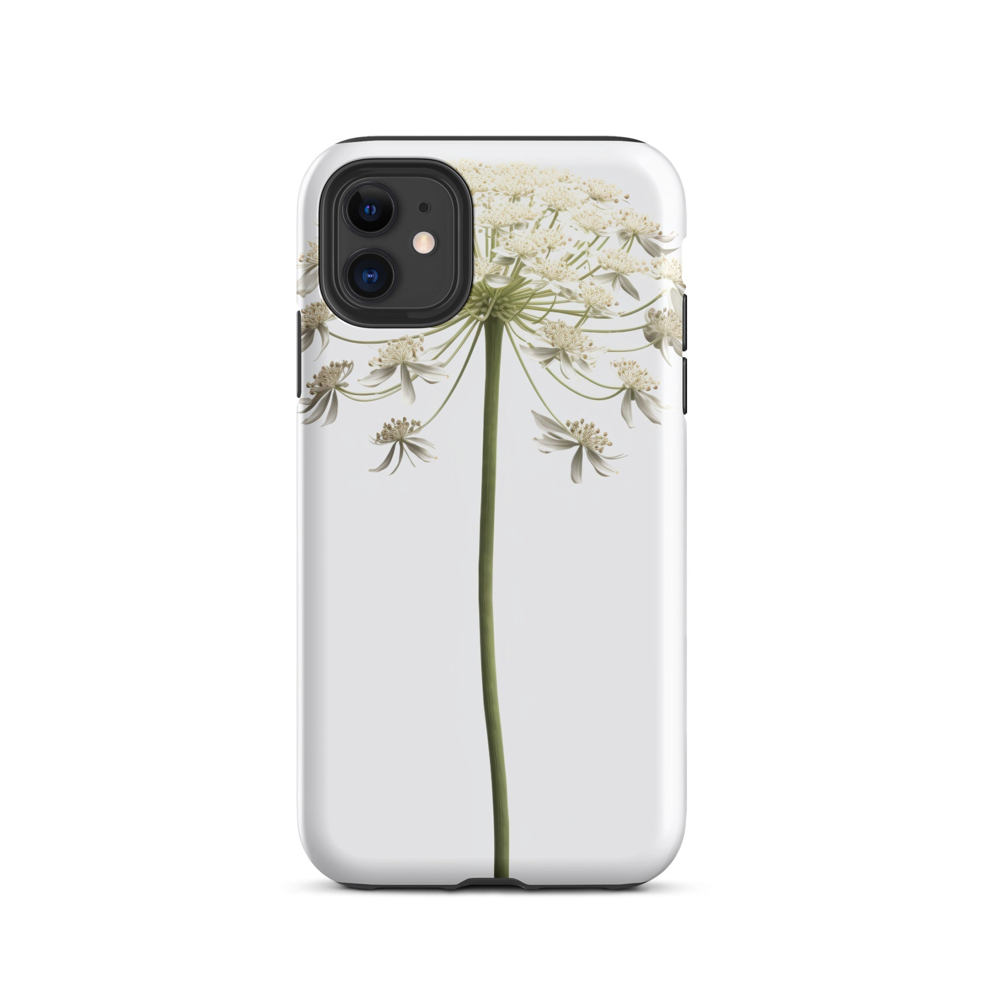 Queen Anne's Lace Flower iPhone Case by Visual Verse - Image 2
