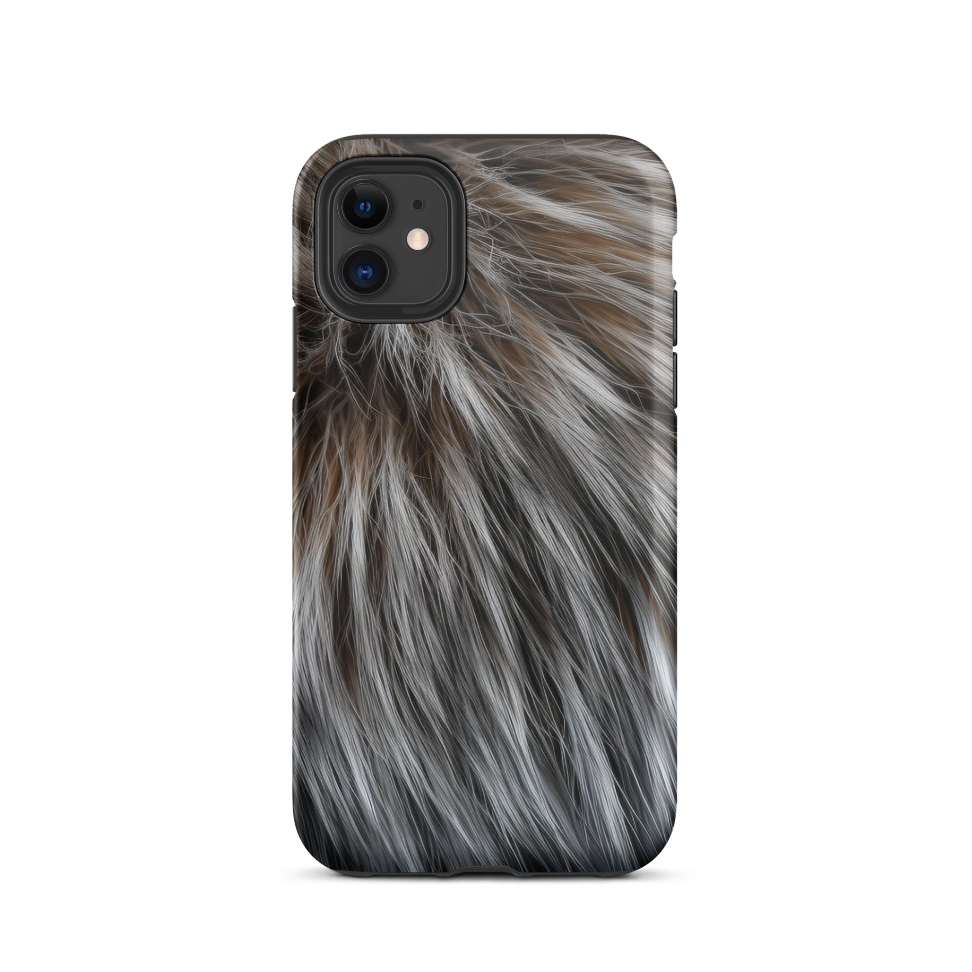 Raccoon Fur iPhone Case by Visual Verse - Image 1