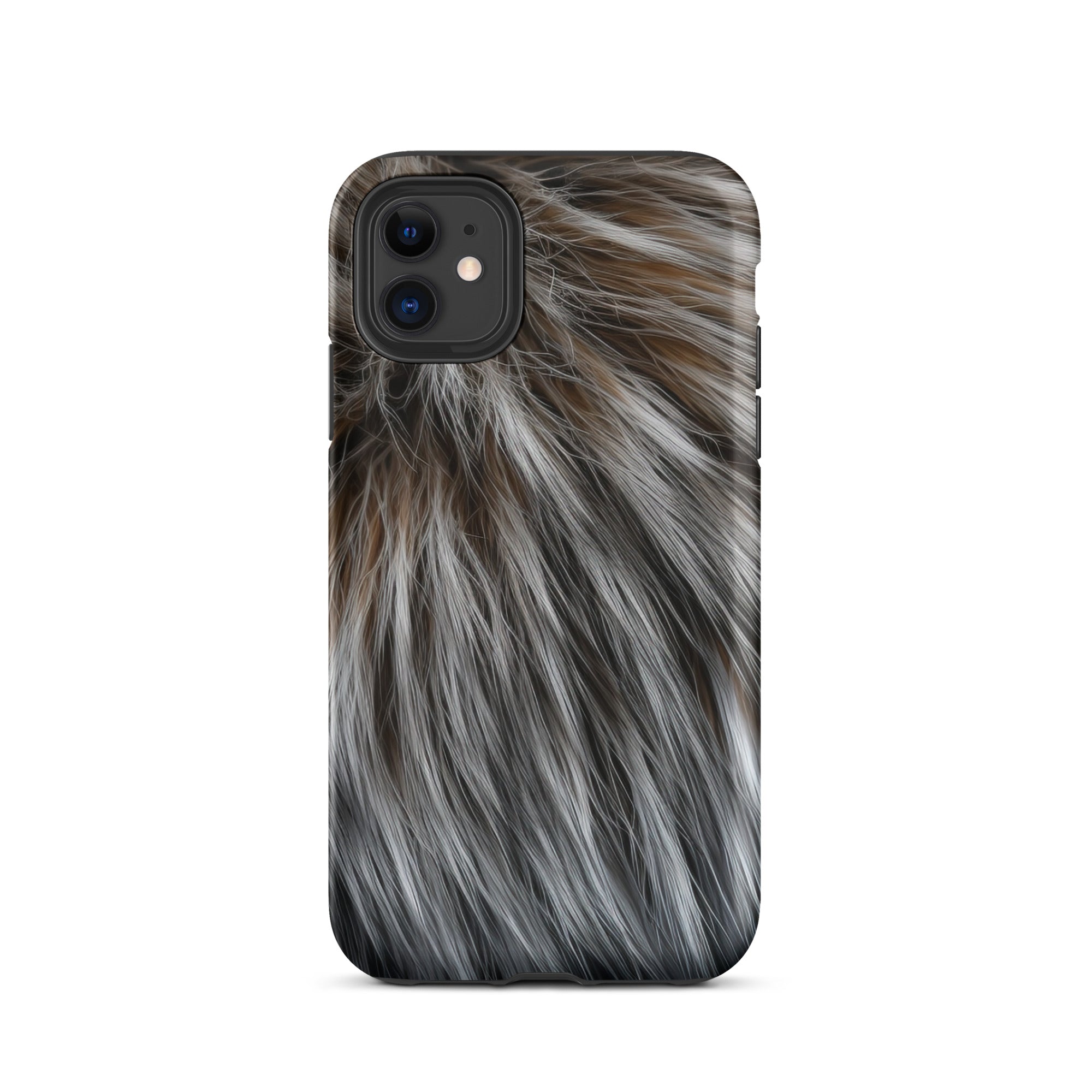 Raccoon Fur iPhone Case by Visual Verse - Image 2