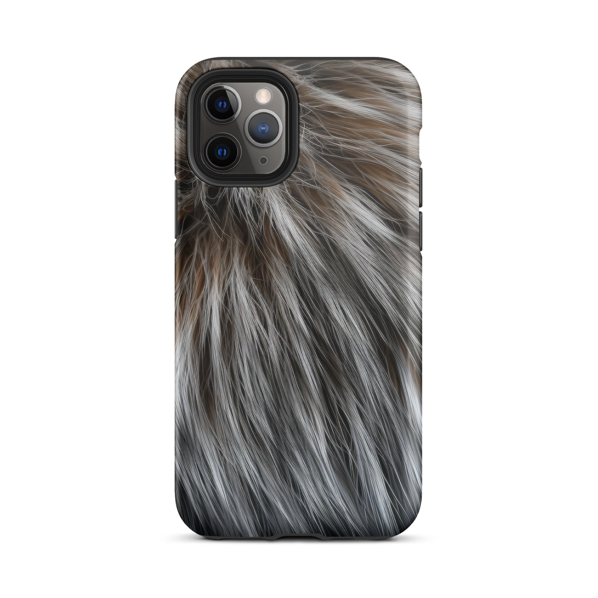 Raccoon Fur iPhone Case by Visual Verse - Image 3