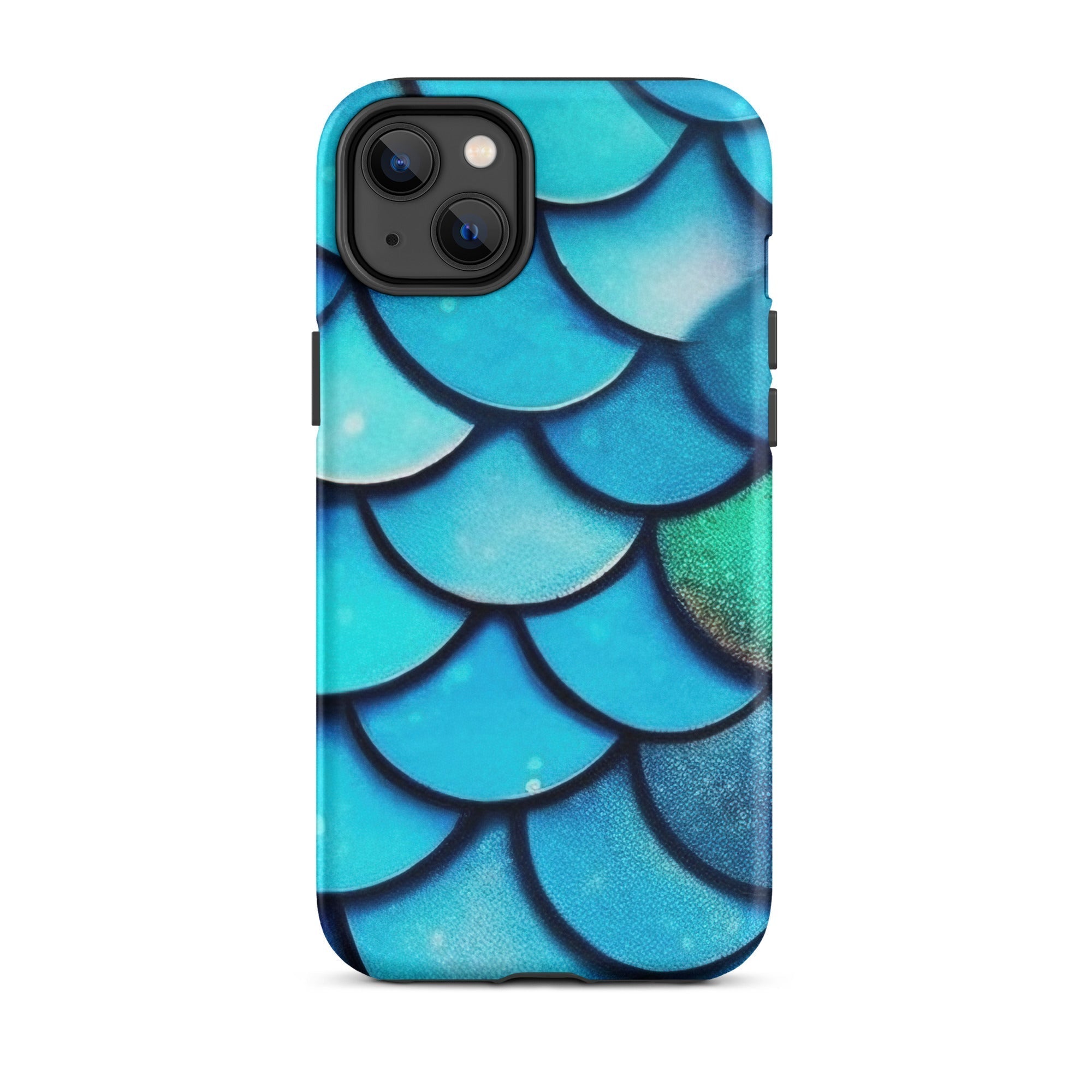 Rainbow Fish Scales iPhone Case by Visual Verse - Image 26