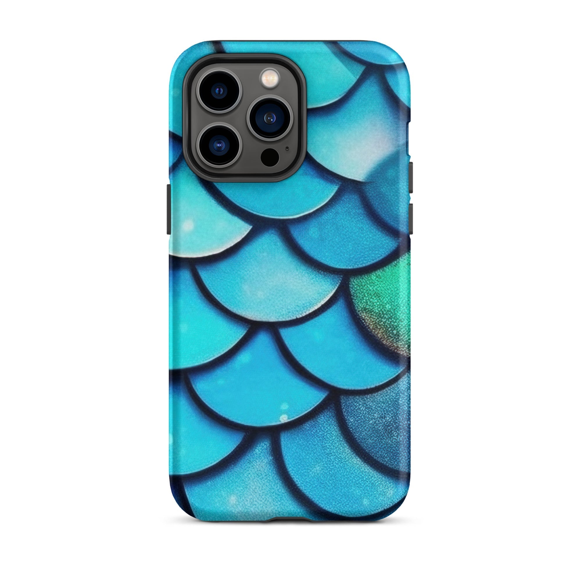 Rainbow Fish Scales iPhone Case by Visual Verse - Image 30