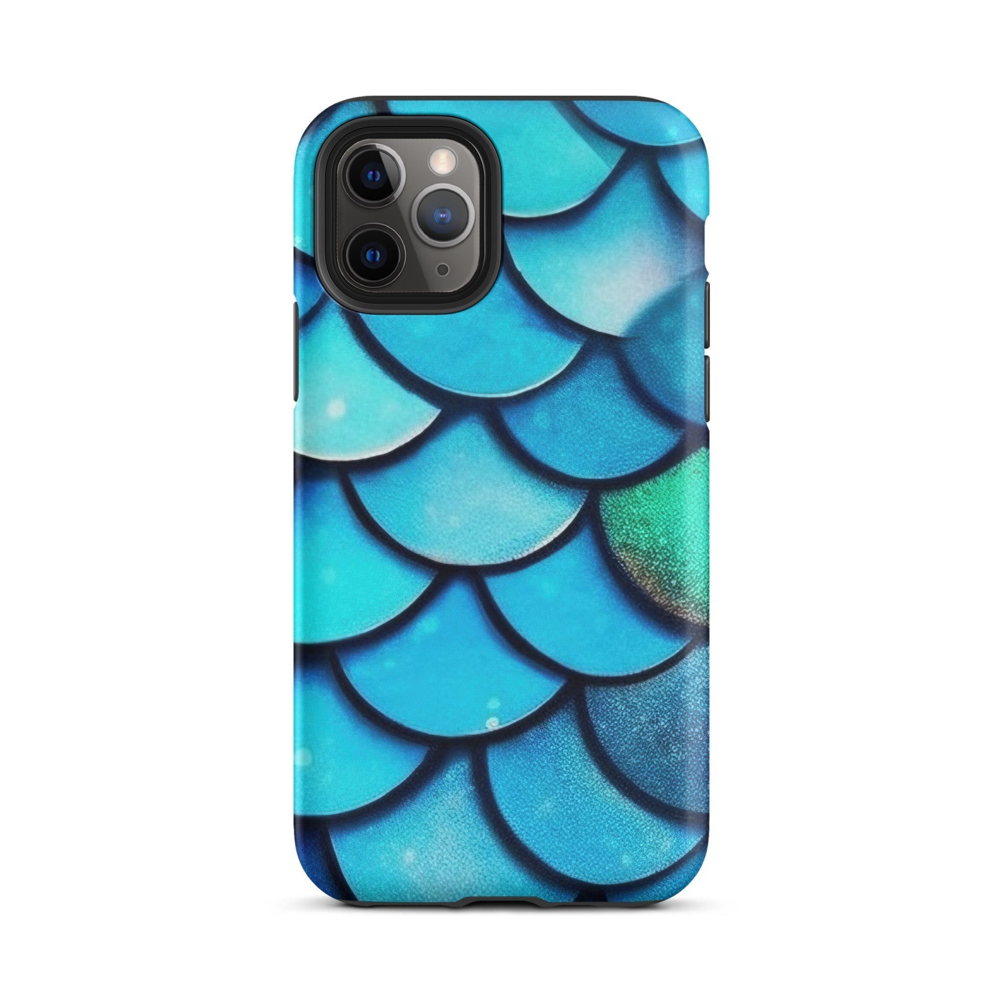 Rainbow Fish Scales iPhone Case by Visual Verse - Image 4
