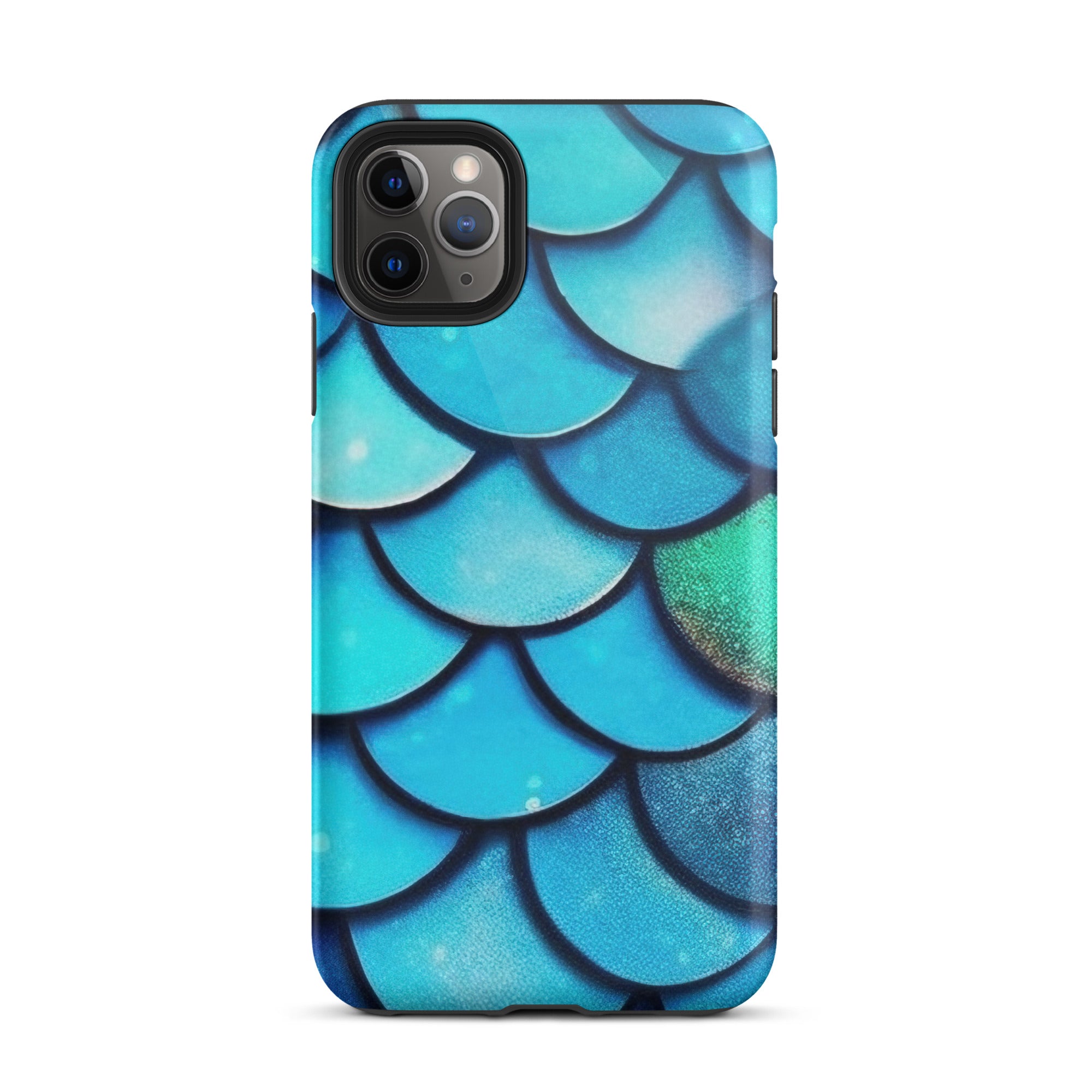 Rainbow Fish Scales iPhone Case by Visual Verse - Image 5