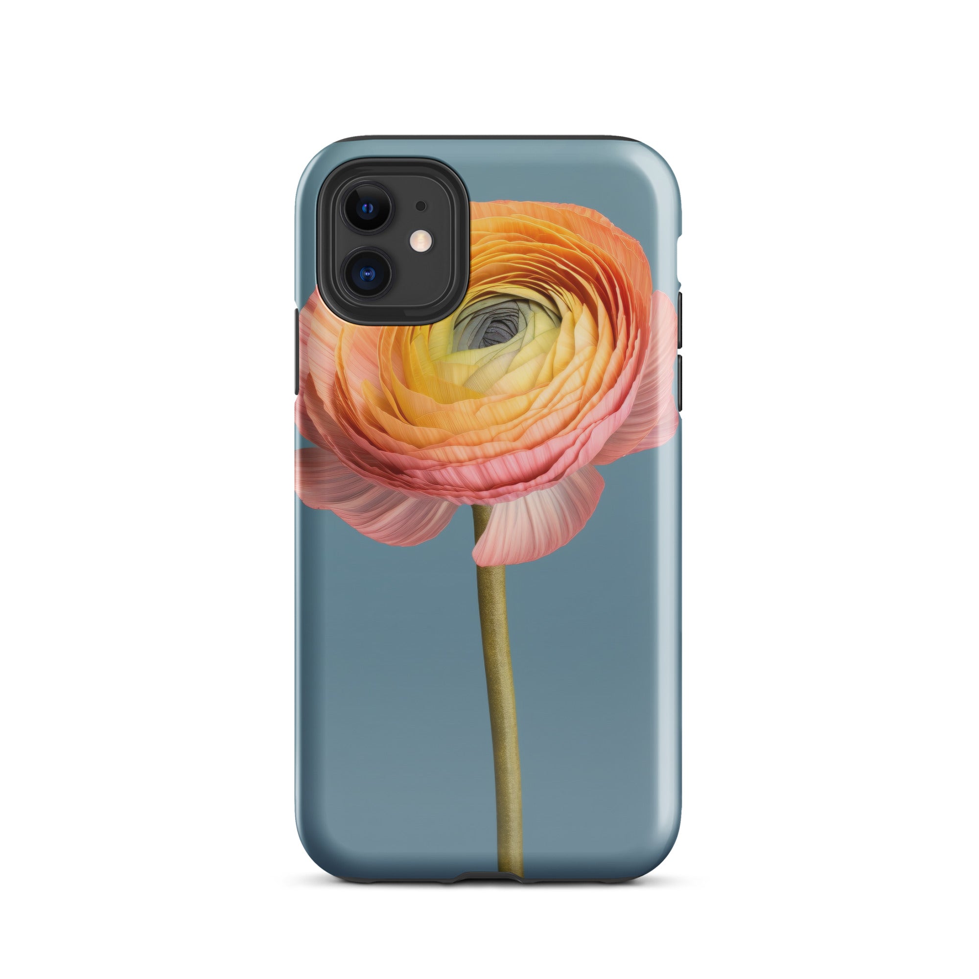 Ranunculus Flower iPhone Case by Visual Verse - Image 1