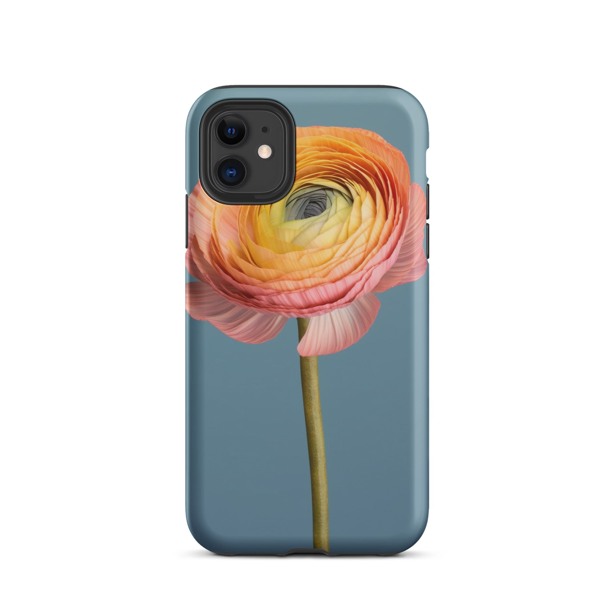 Ranunculus Flower iPhone Case by Visual Verse - Image 2