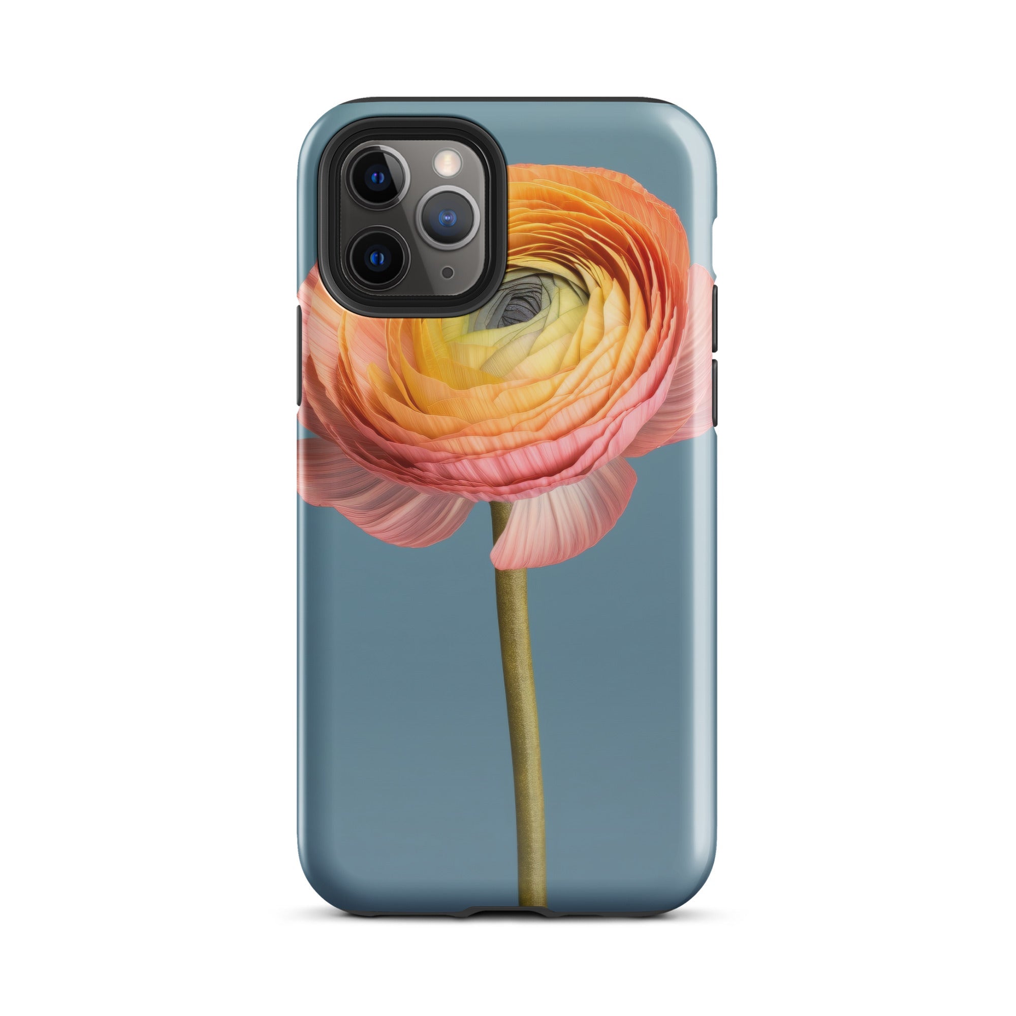 Ranunculus Flower iPhone Case by Visual Verse - Image 3