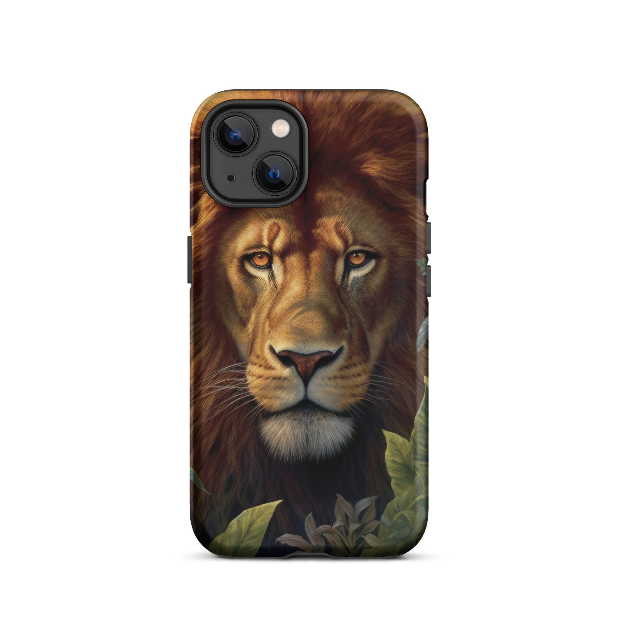 Realistic Lion Print iPhone Case by Visual Verse - Image 18