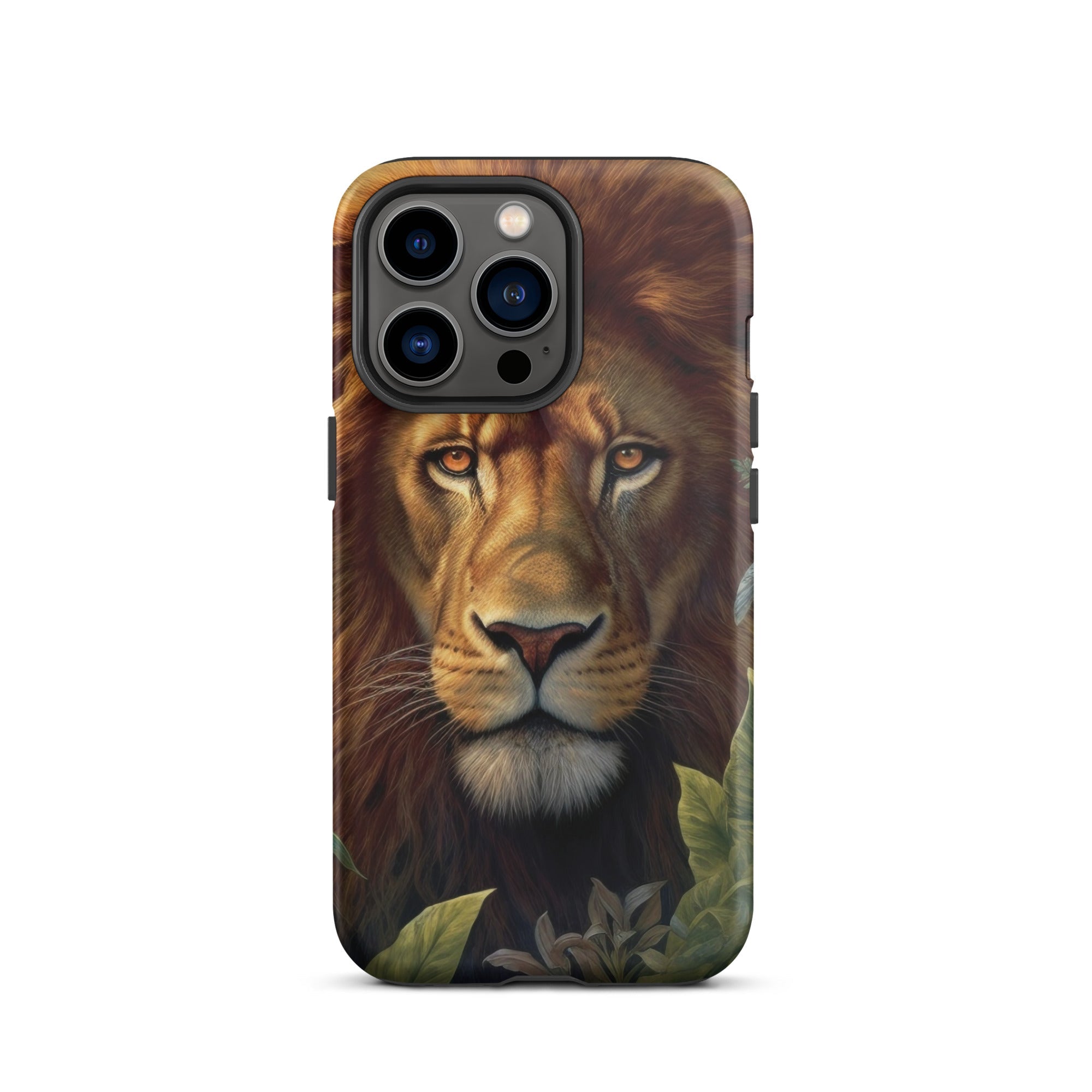 Realistic Lion Print iPhone Case by Visual Verse - Image 19