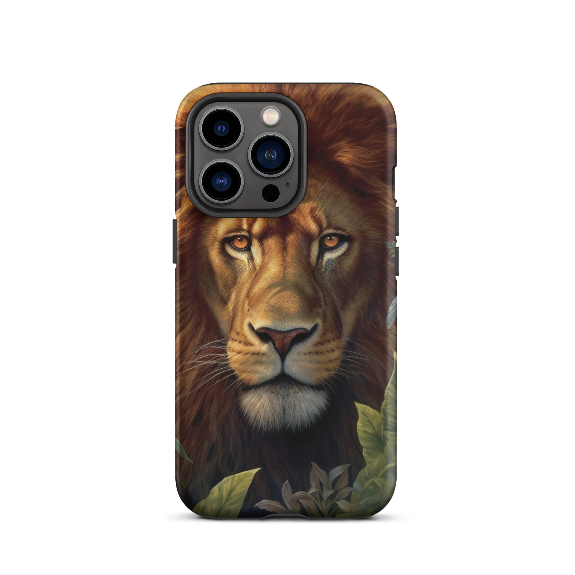 Realistic Lion Print iPhone Case by Visual Verse - Image 20